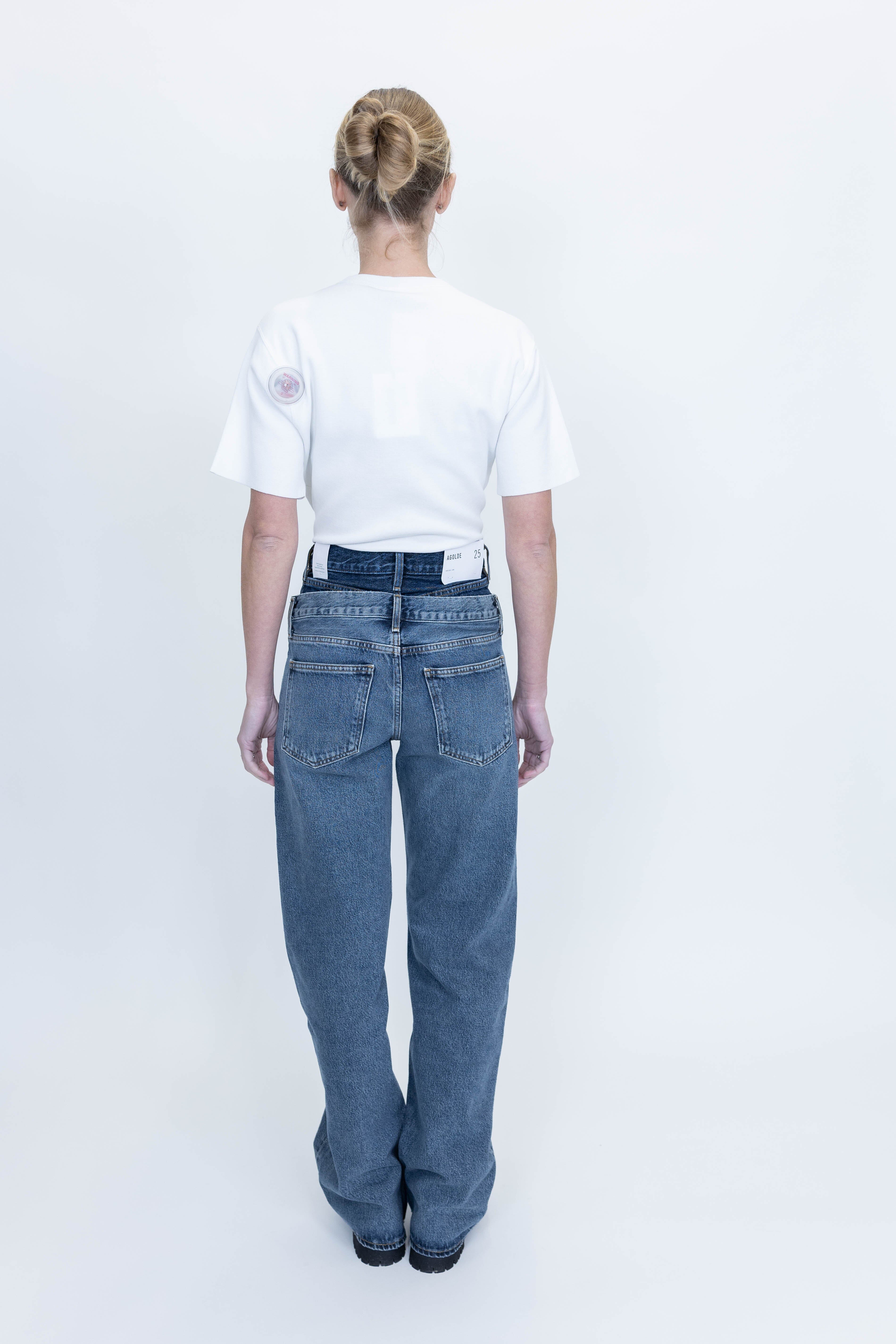 ELSON DOUBLE LAYERS JEANS JEANS AGOLDE 