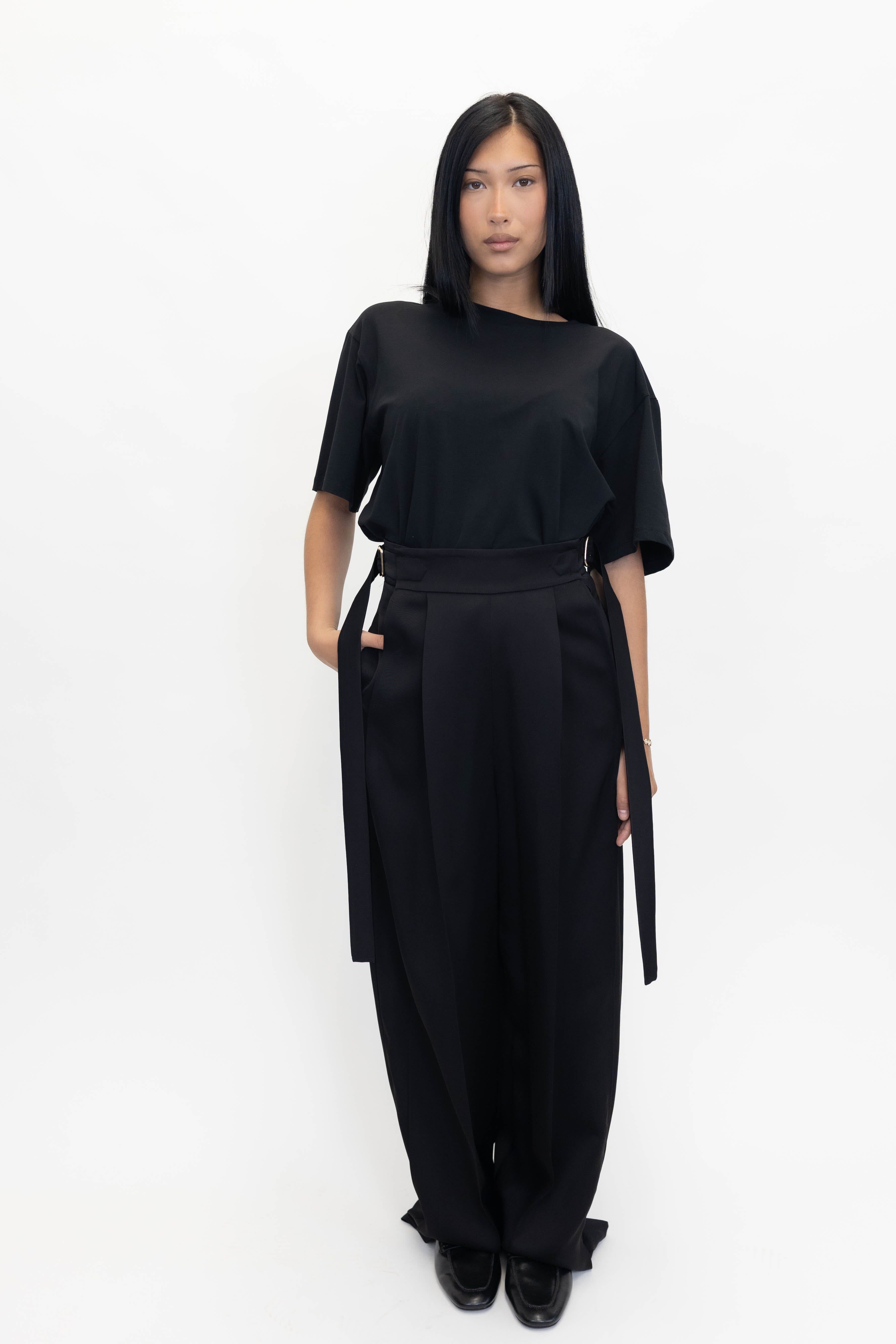 TIMA SS TEE IN BLACK TEE GESTUZ 