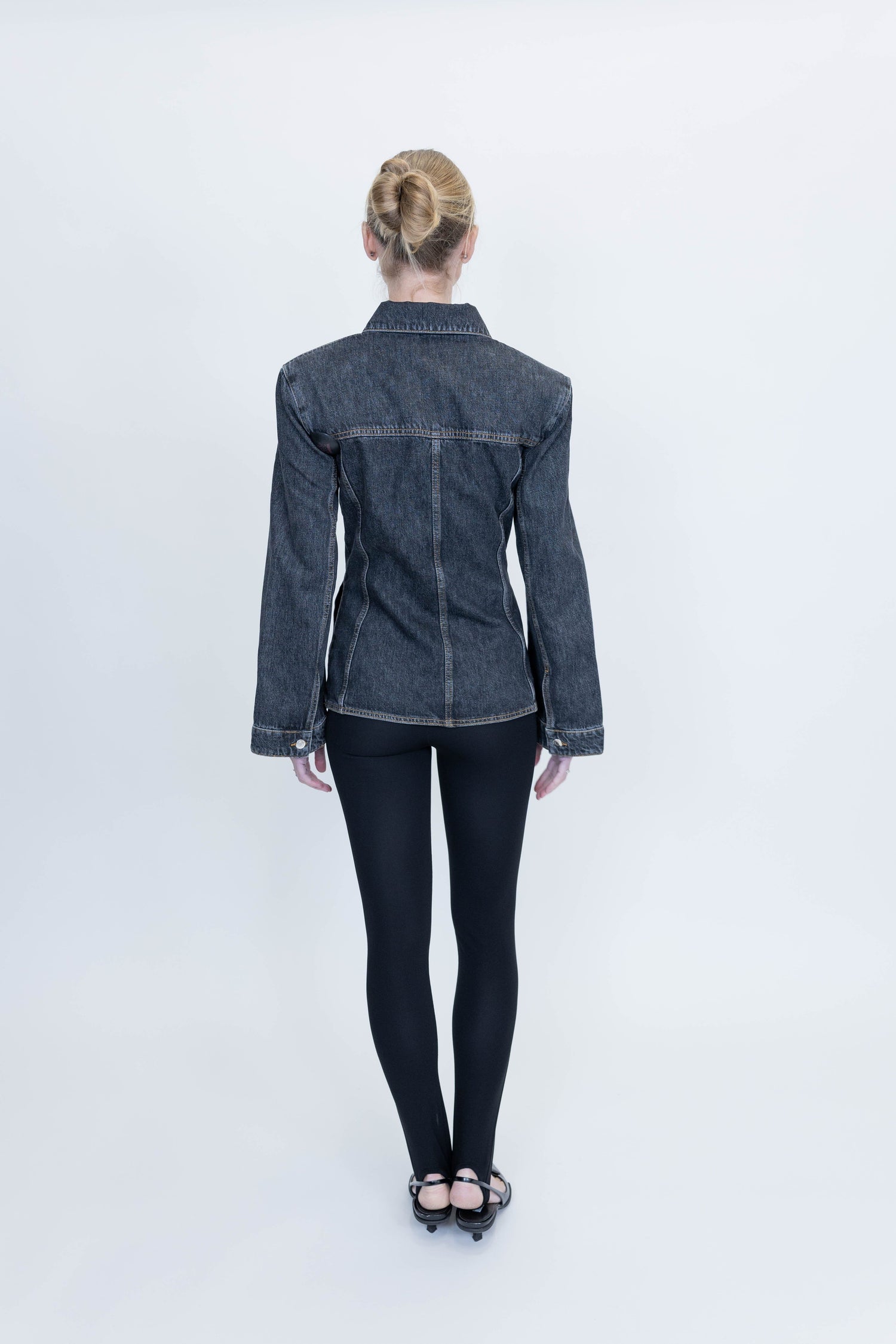 PERSEPHONE TROUSERS IN BLACK LEGGING IRO 