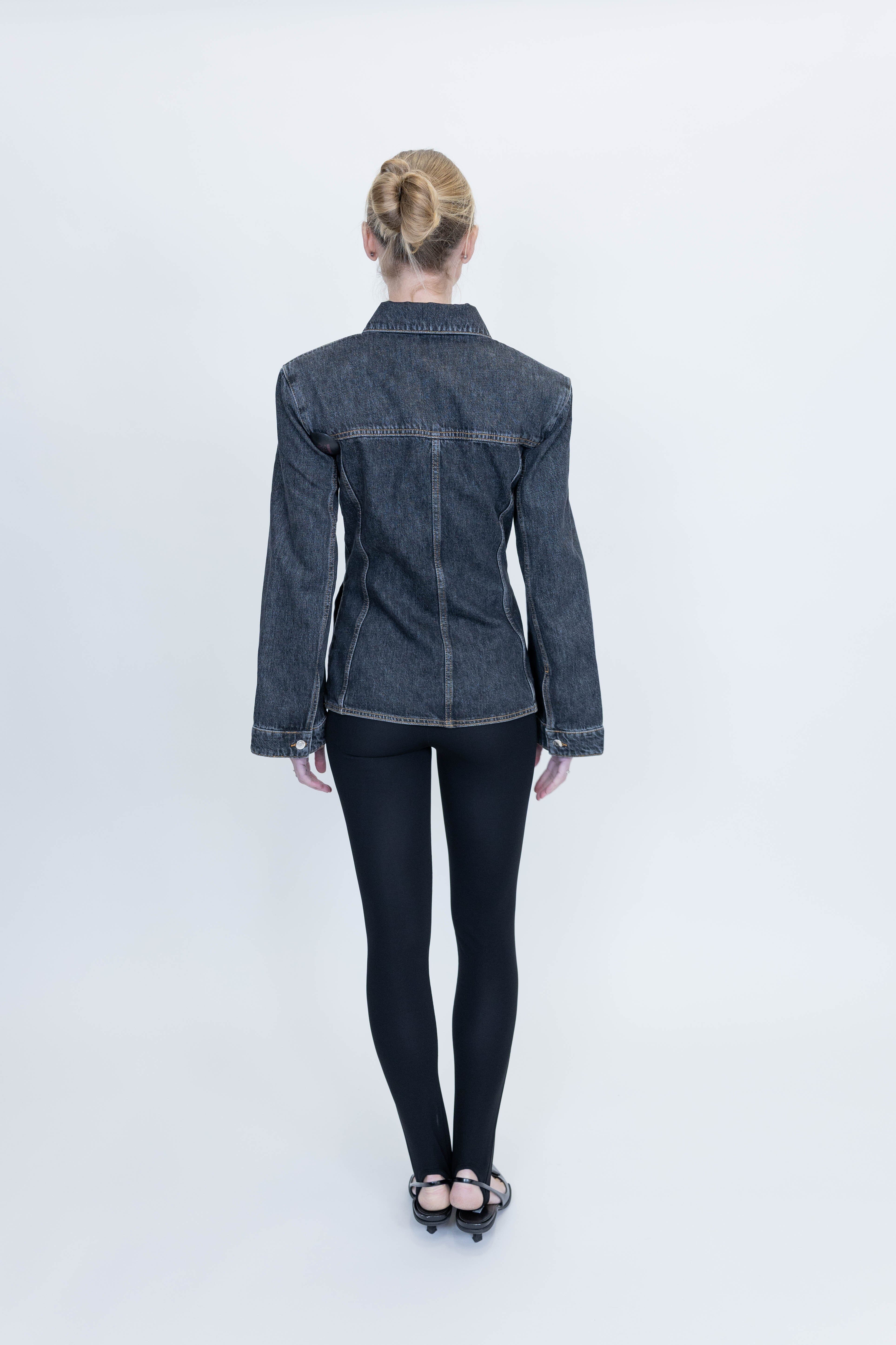 PERSEPHONE TROUSERS IN BLACK LEGGING IRO 