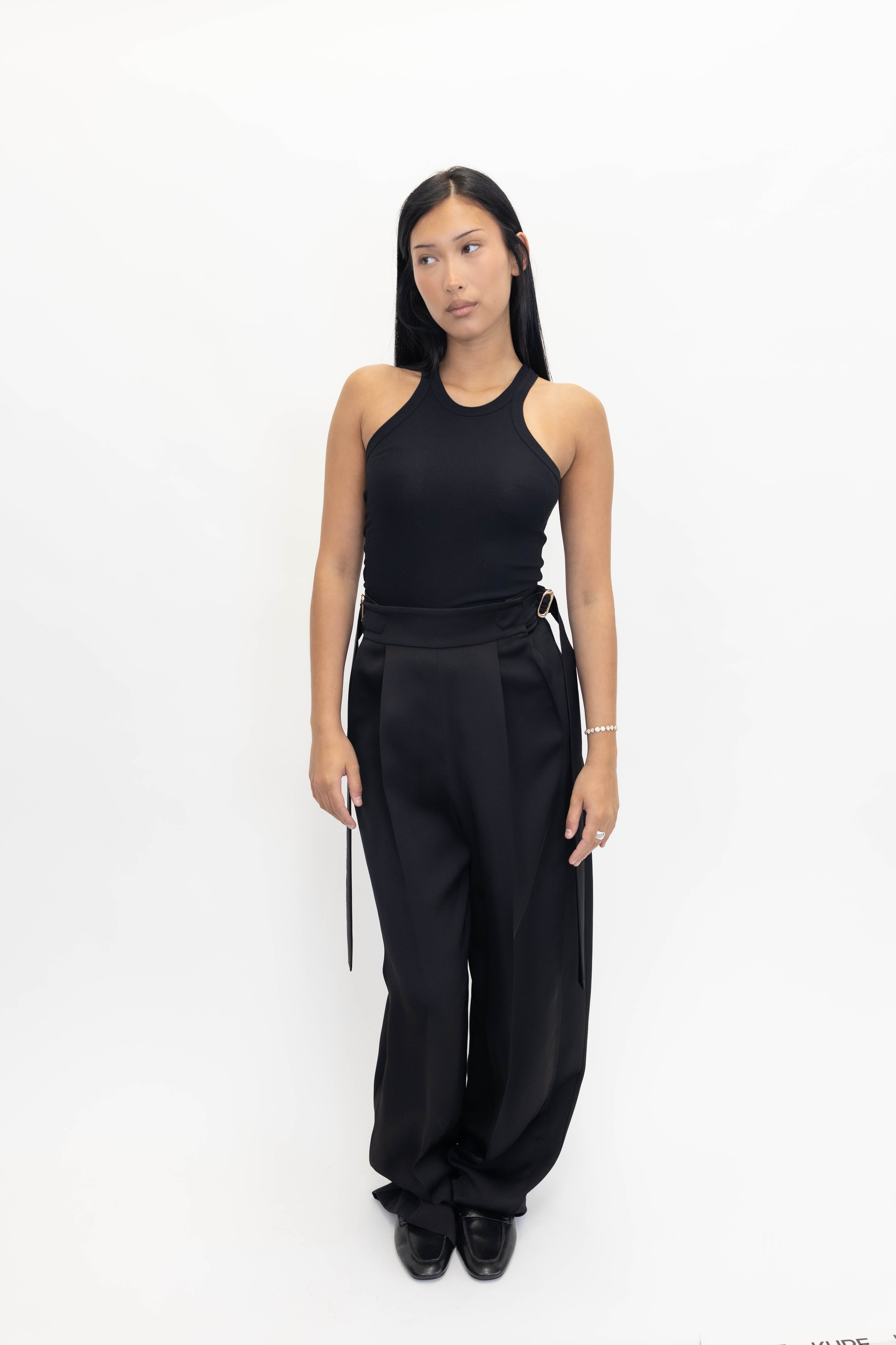 FUMATO TANK TOP IN BLACK TANK TOP MAXMARA 