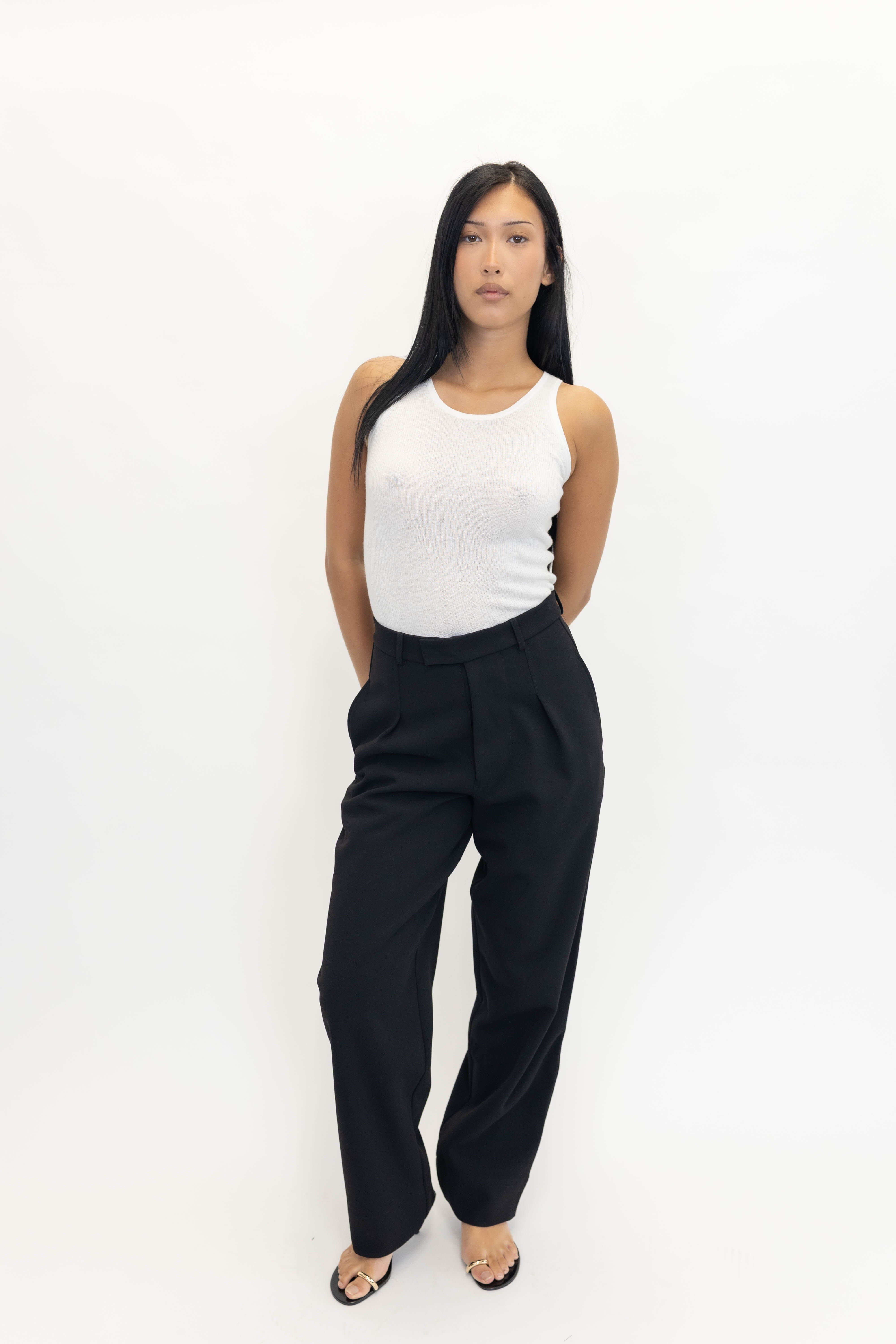 INES FINE RIB TANK TOP TOP ONE & OTHER 