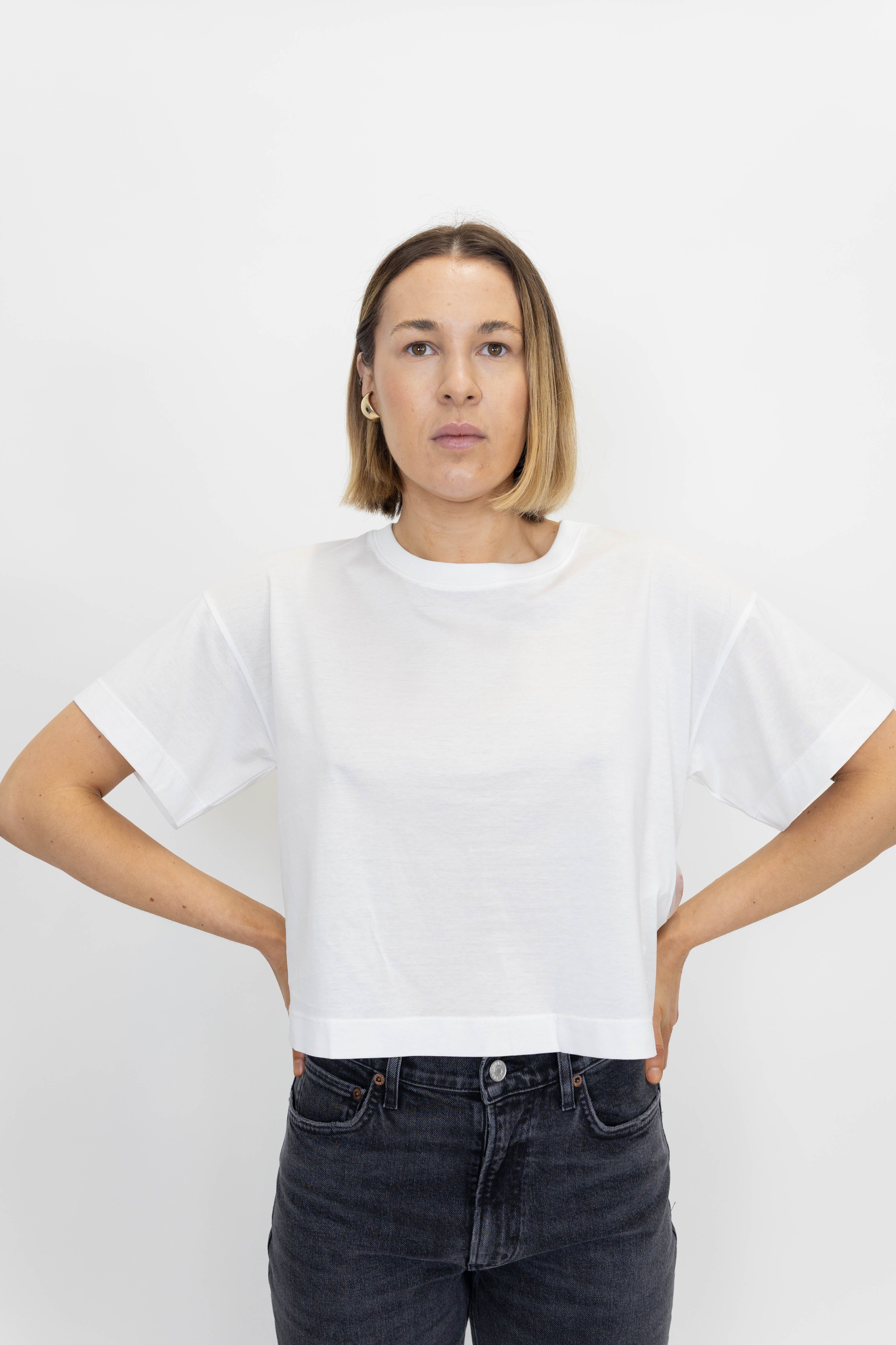 RADICE T-SHIRT IN WHITE T-SHIRT MAXMARA 