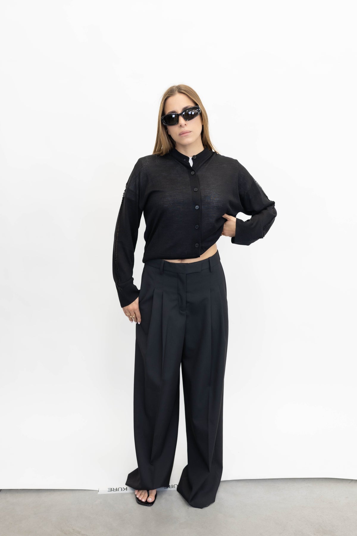 TAALIA PANTS IN BLACK PANTS BY MALENE BIRGER 