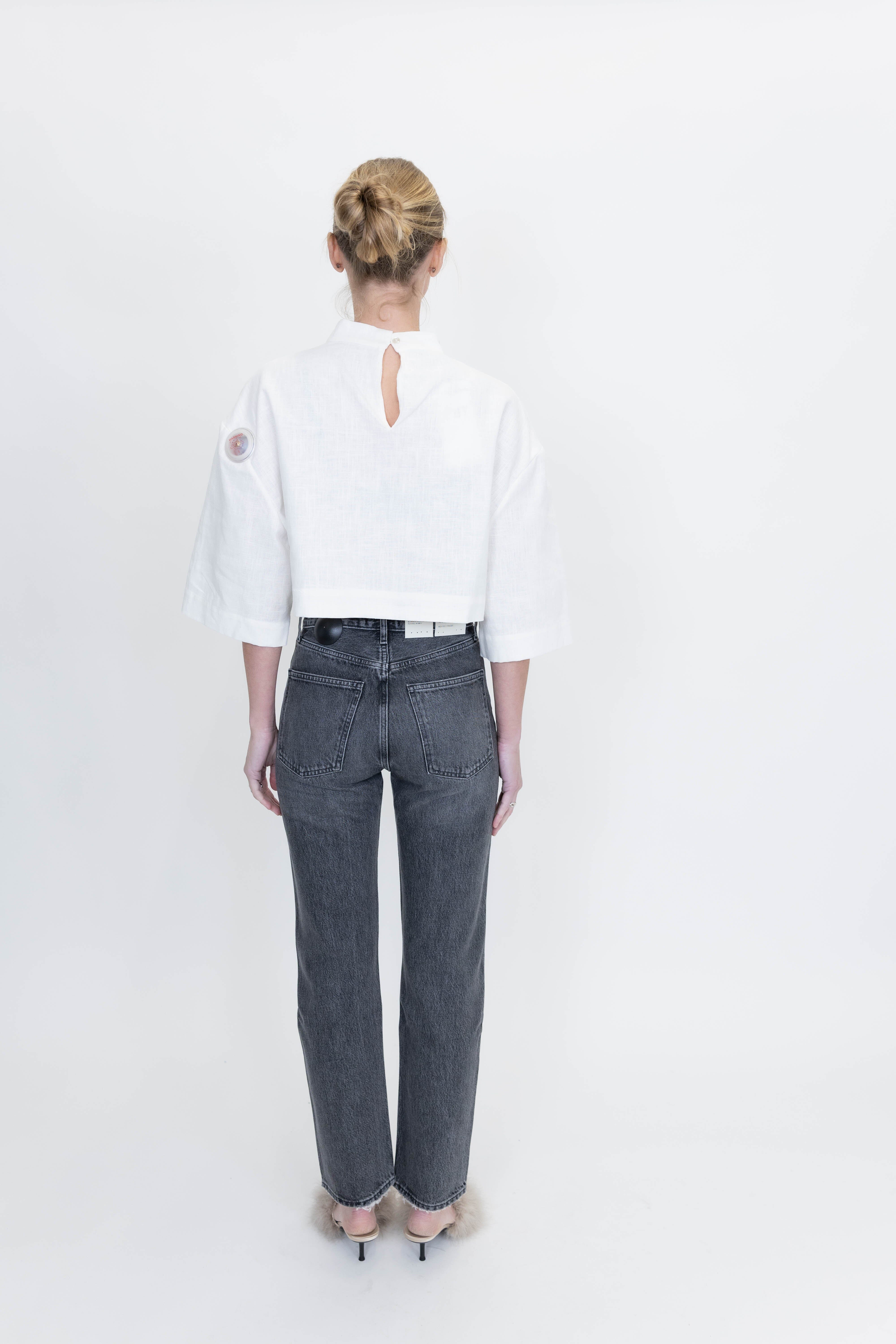 90'S PINCH WAIST HIGH RISE STRAIGHT IN UNDERGROUND JEANS AGOLDE 