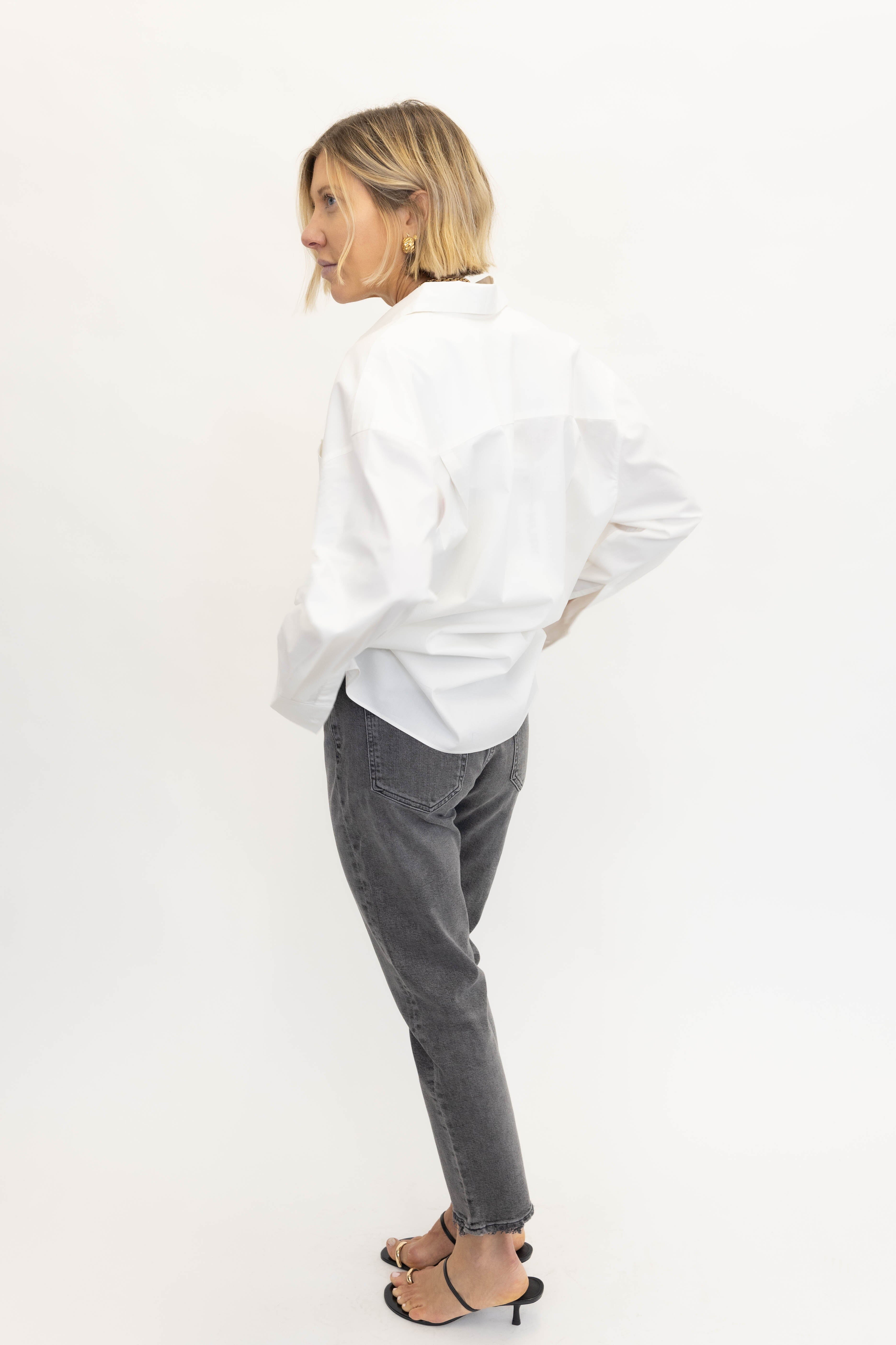 RILEY HIGH RISE STRAIGHT CROP IN CENTURY JEANS AGOLDE 