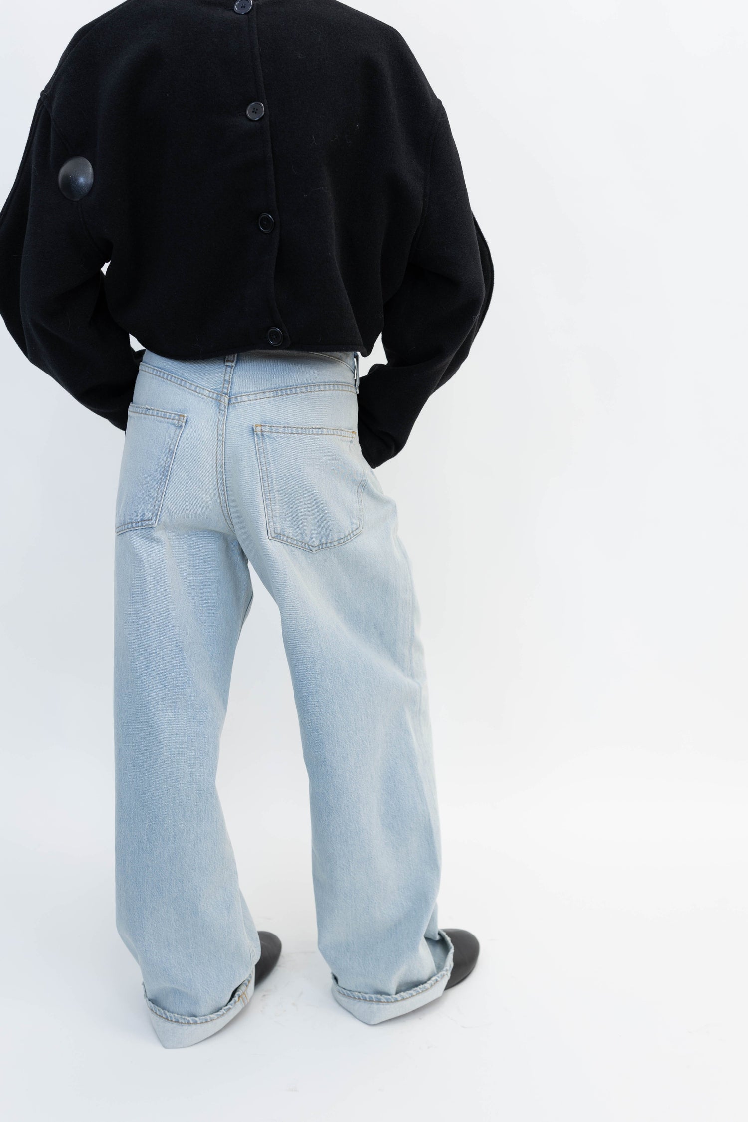 VANA FOLD JEANS IN SPARK JEANS AGOLDE 