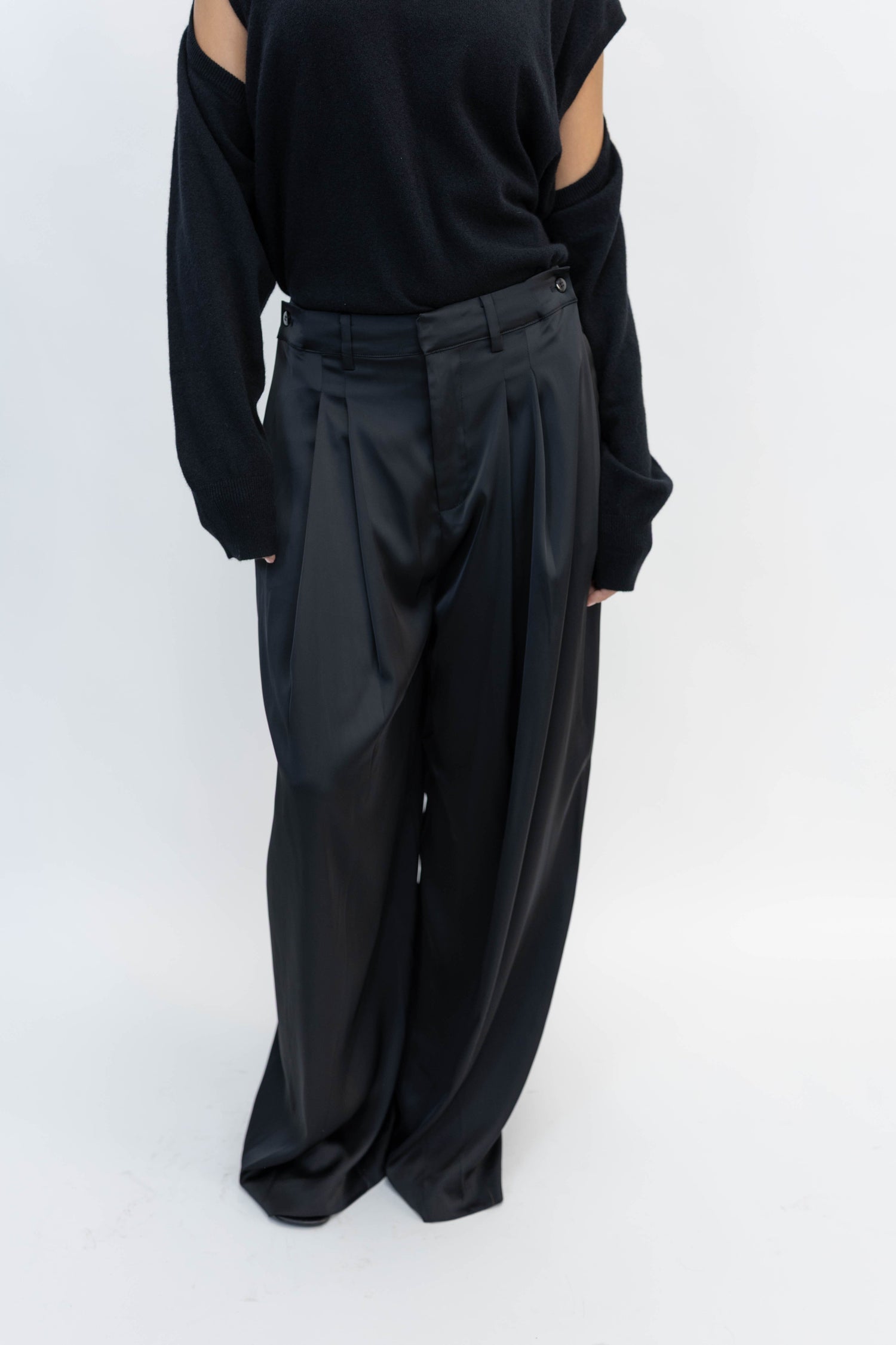 RUE PANTS IN BLACK PANTS GESTUZ 