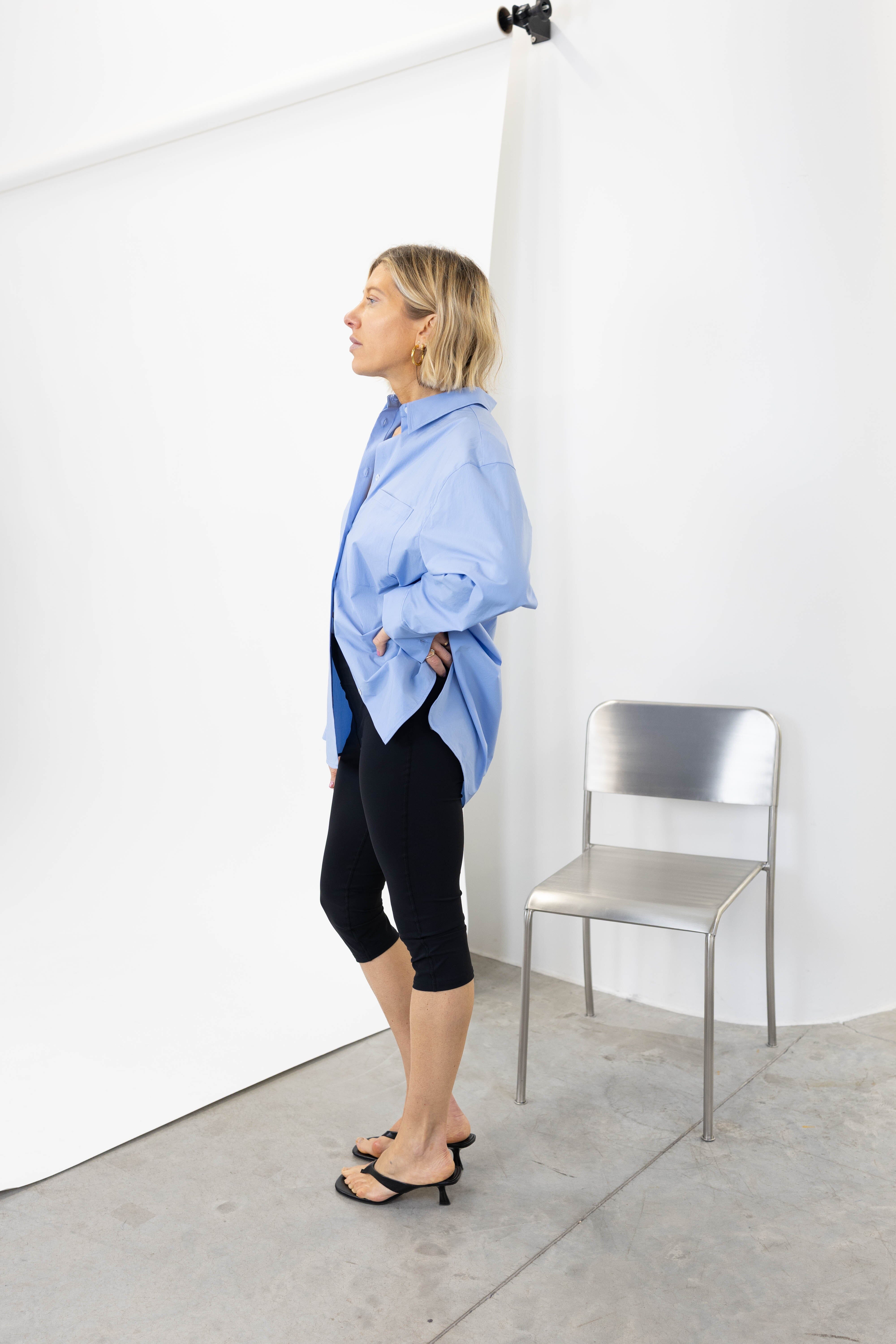 NATACHA SHIRT IN AZUR BLUE SHIRT IRO 
