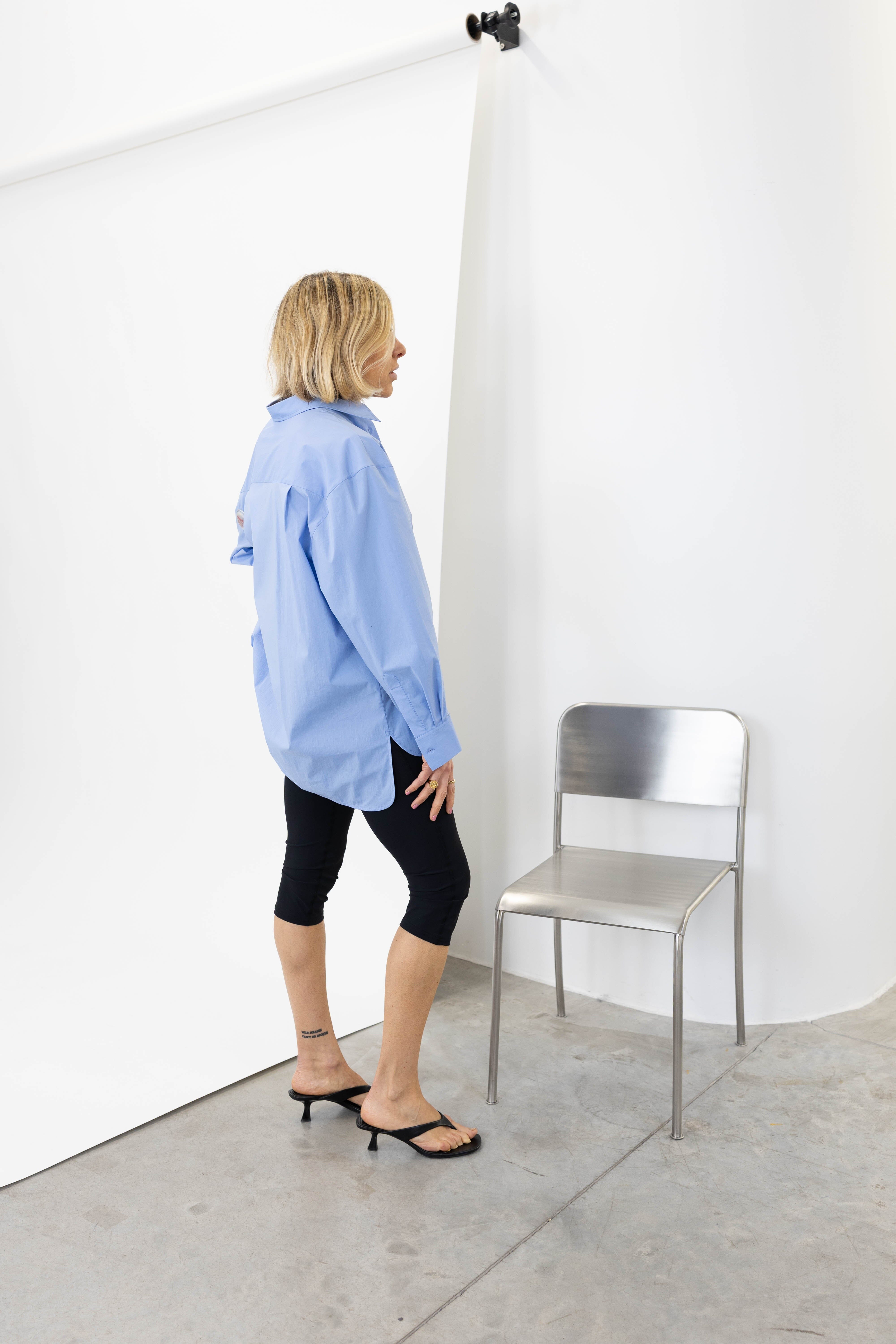 NATACHA SHIRT IN AZUR BLUE SHIRT IRO 