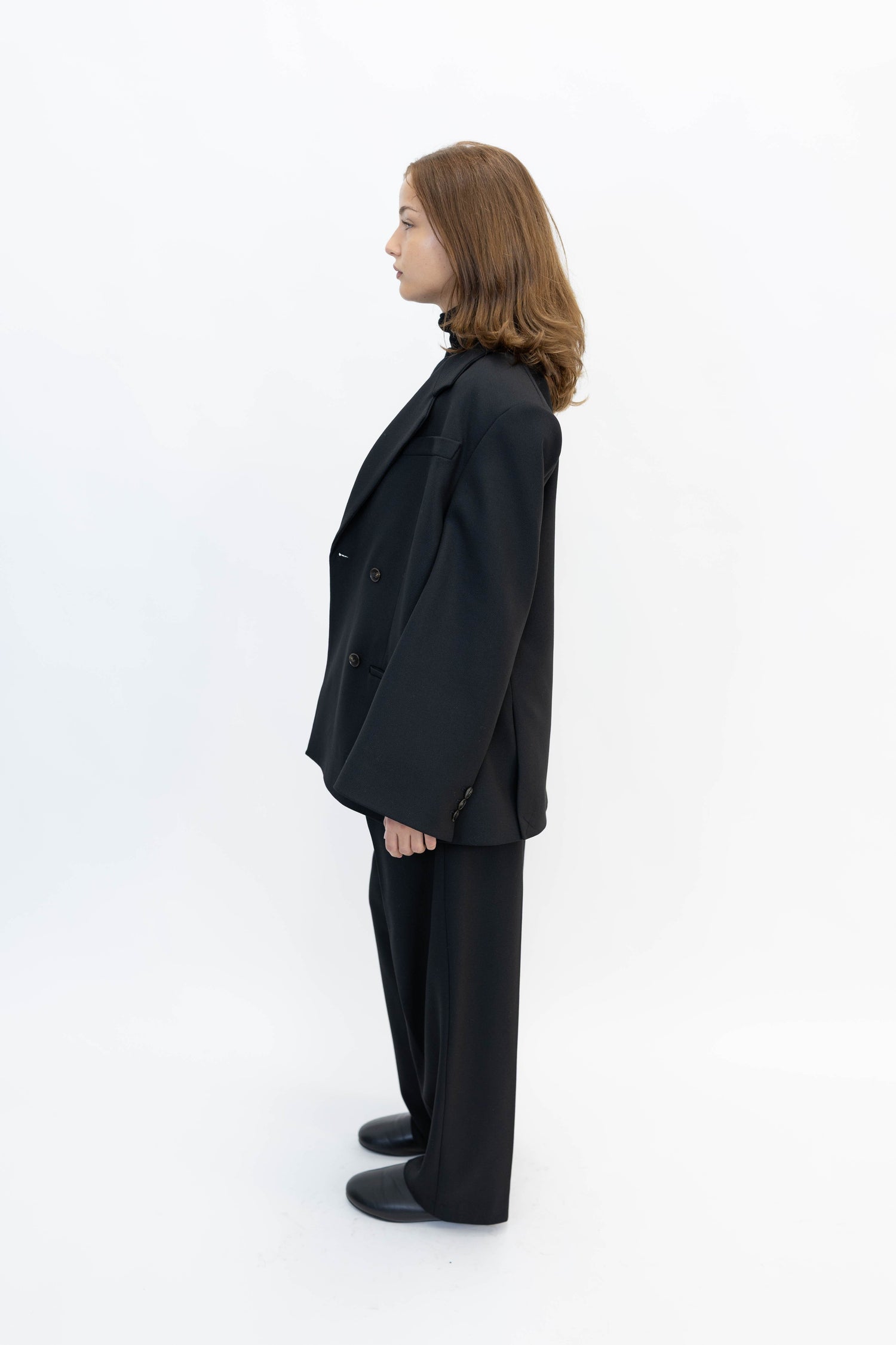 RAMONA BLAZER IN BLACK BLAZER BY MALENE BIRGER 