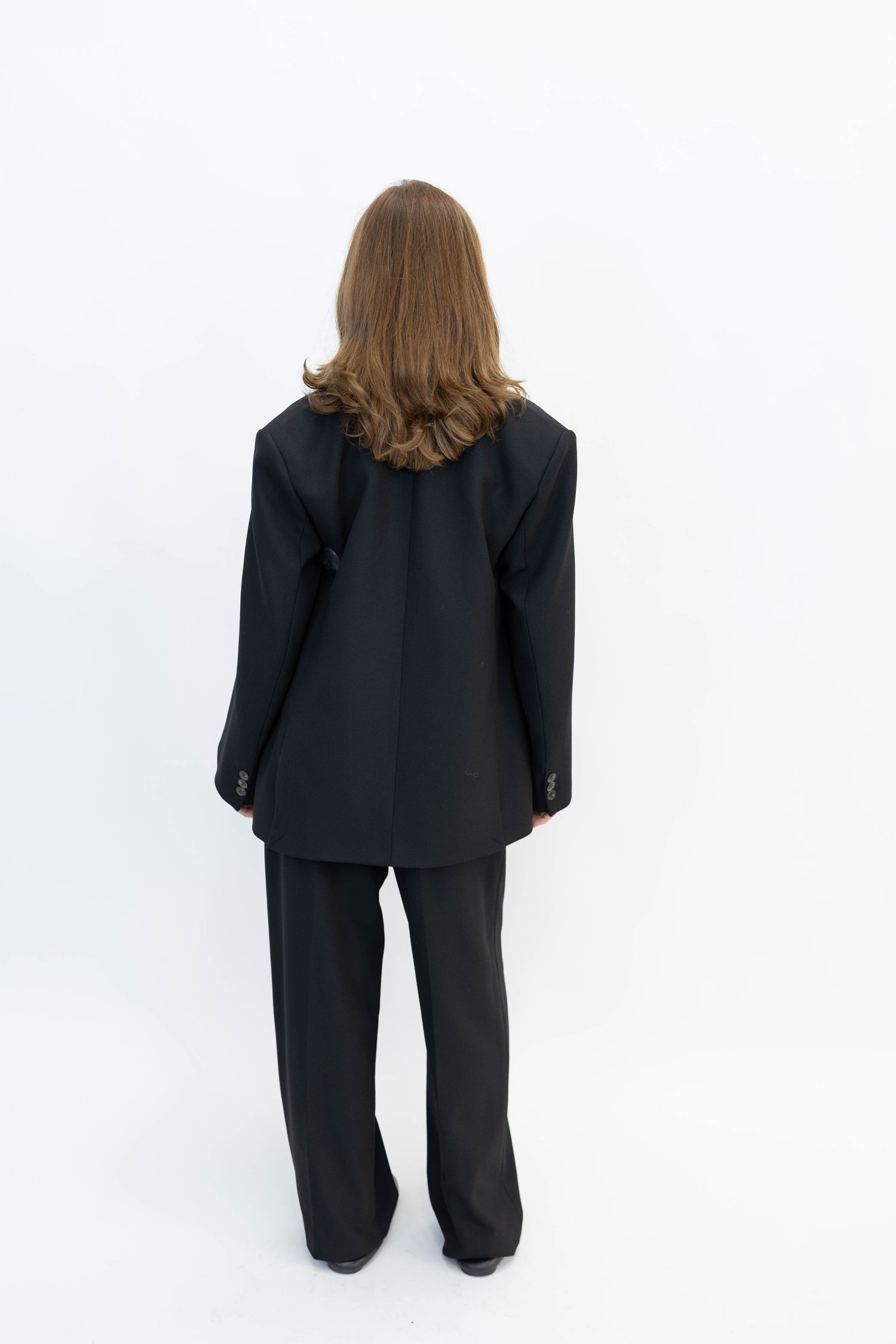 RAMONA BLAZER IN BLACK BLAZER BY MALENE BIRGER 