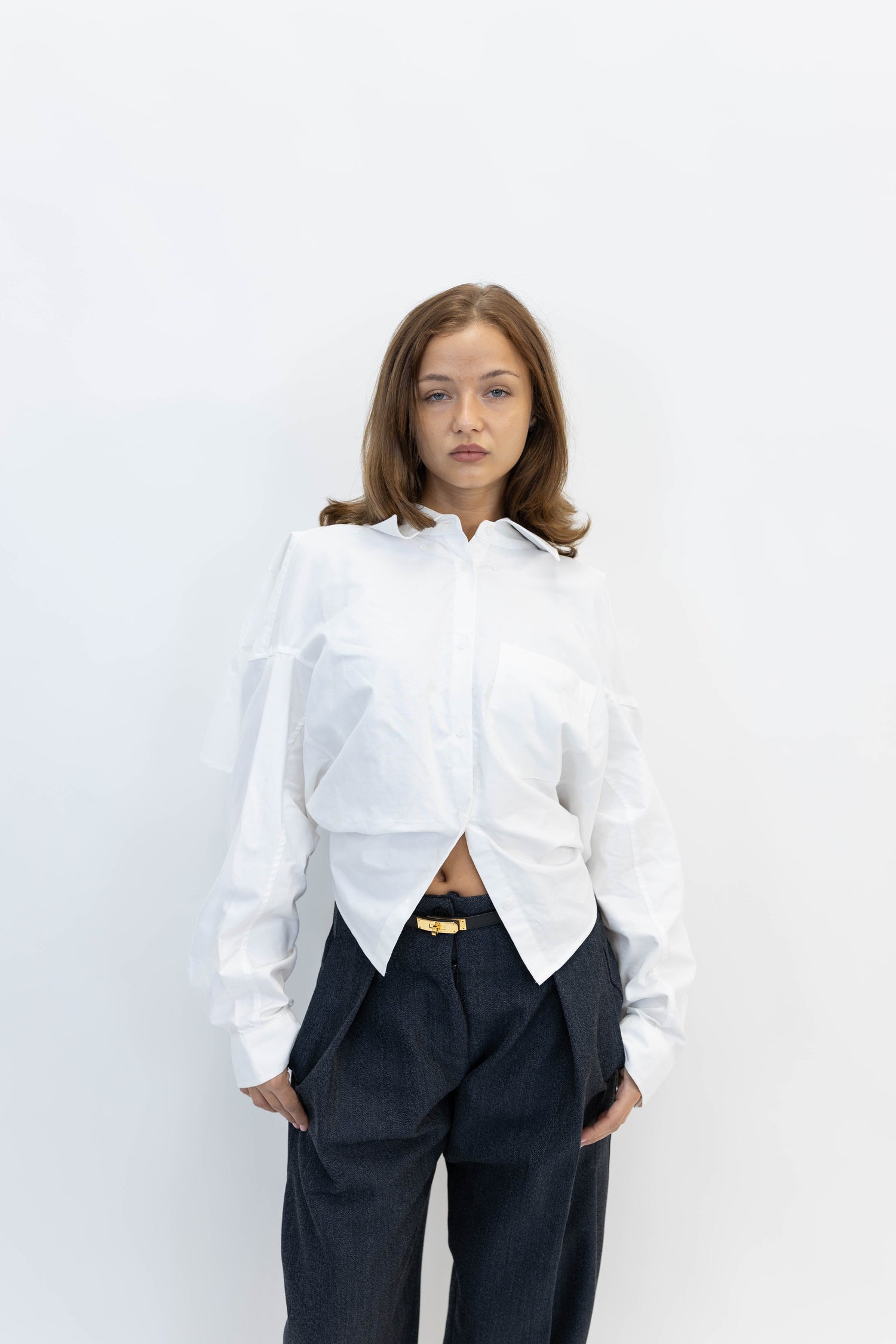 SHIRT CROP AND OPEN BACK SHIRT LA PISCINE 