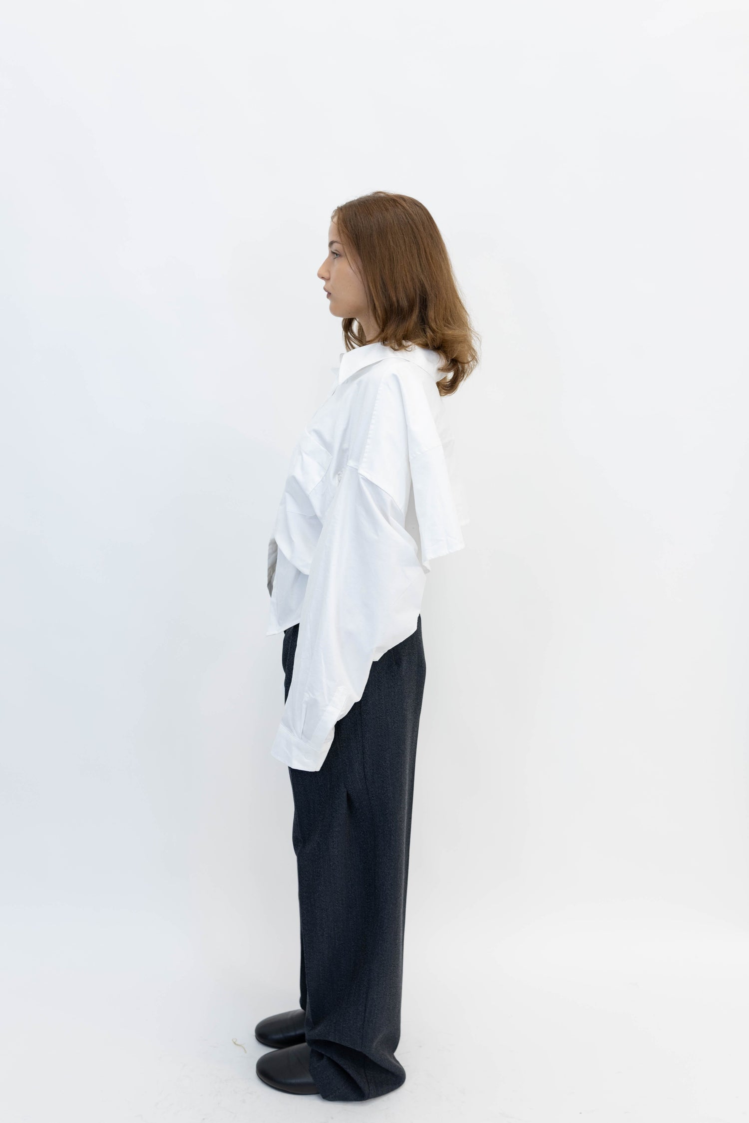 BARISSA PANT IN DARK NAVY GREY PANTS IRO 