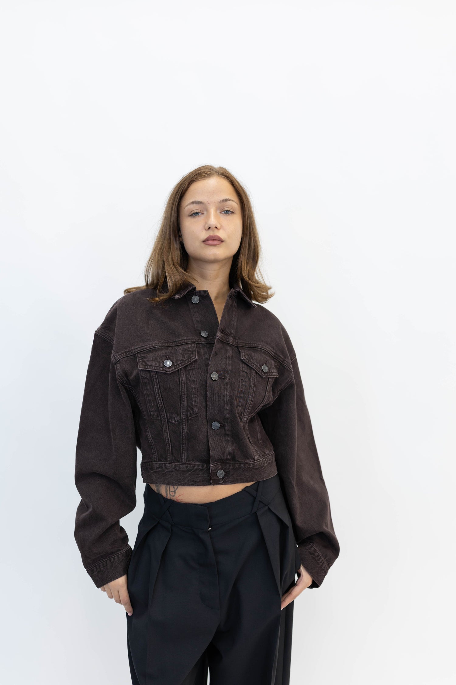 RADLEY JACKET IN SLOE BERRY JACKET AGOLDE 