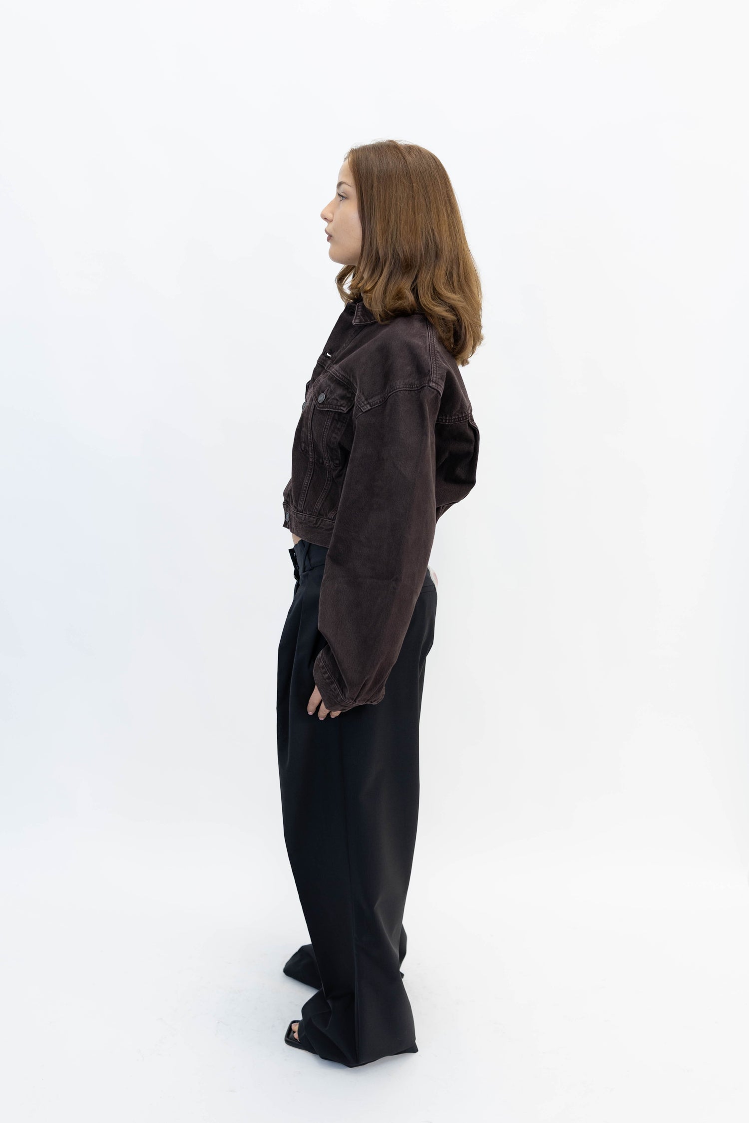 RADLEY JACKET IN SLOE BERRY JACKET AGOLDE 