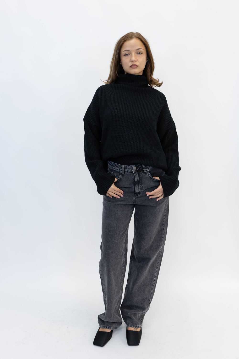 HEAVY TURTLE RIB IN BLACK TOP RHEA 