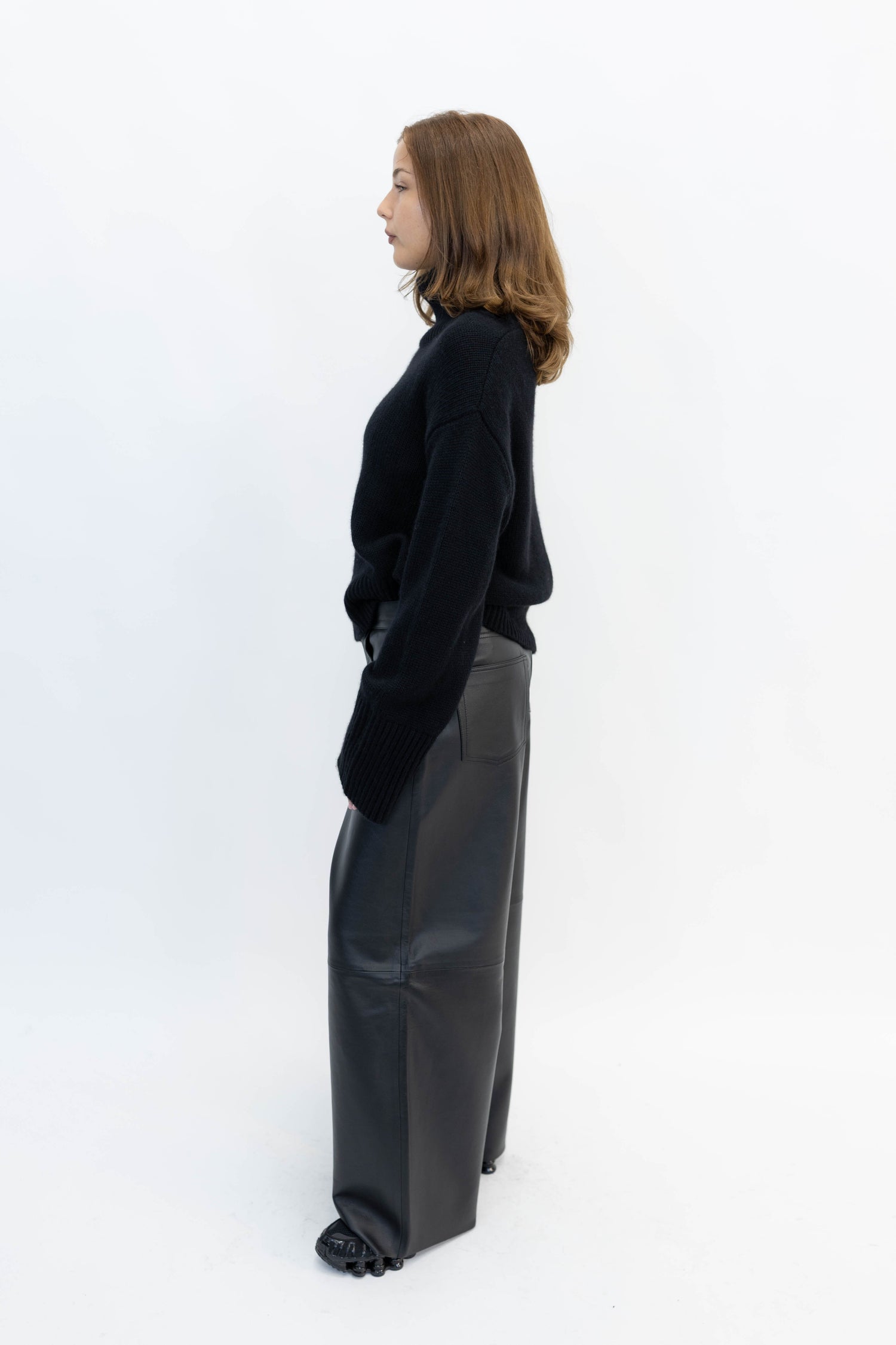 BETHANY LEATHER PANTS BLACK PANT HAIKURE 