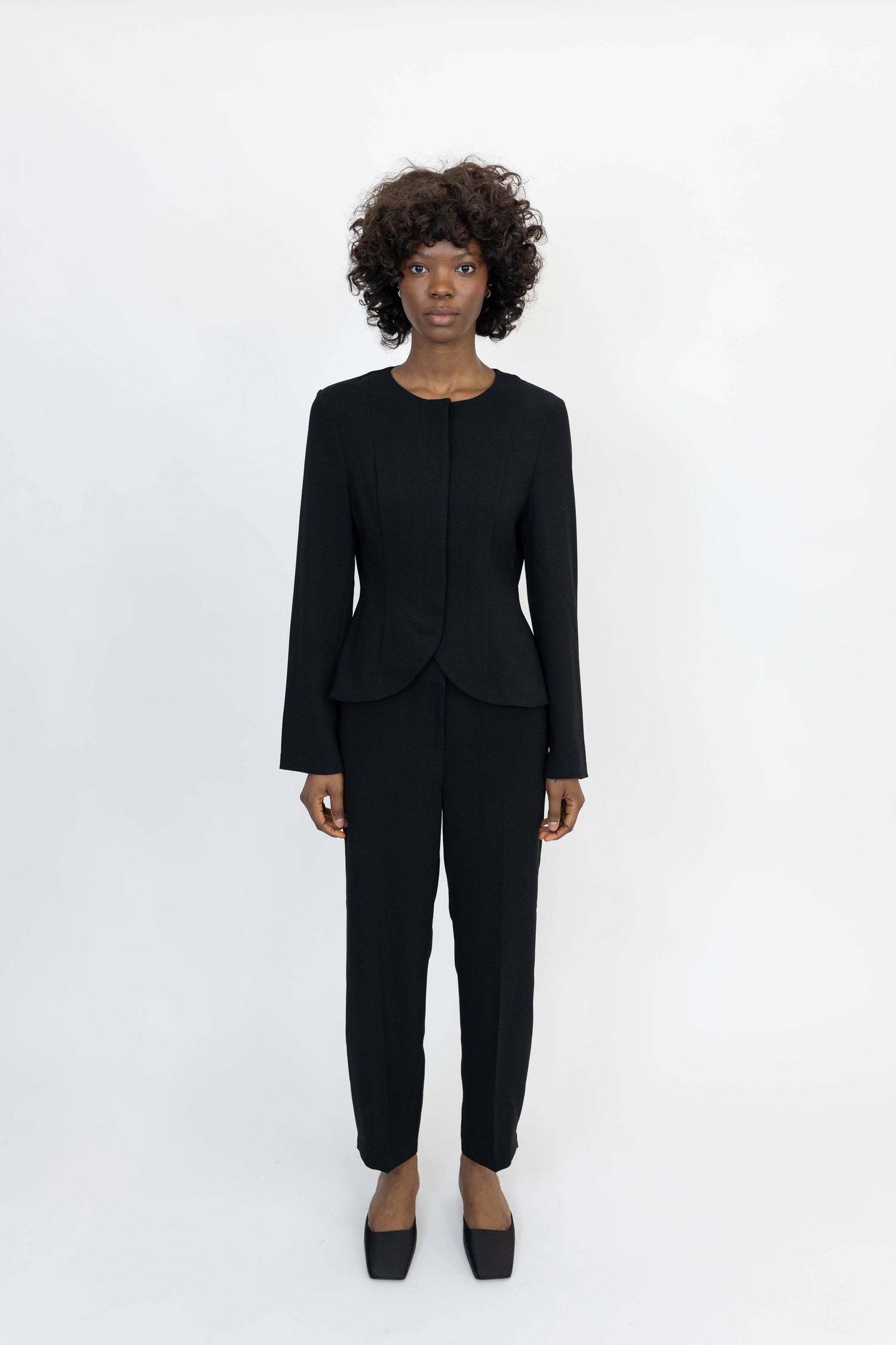 BERGIO TROUSERS IN BLACK PANTS STYLEIN 