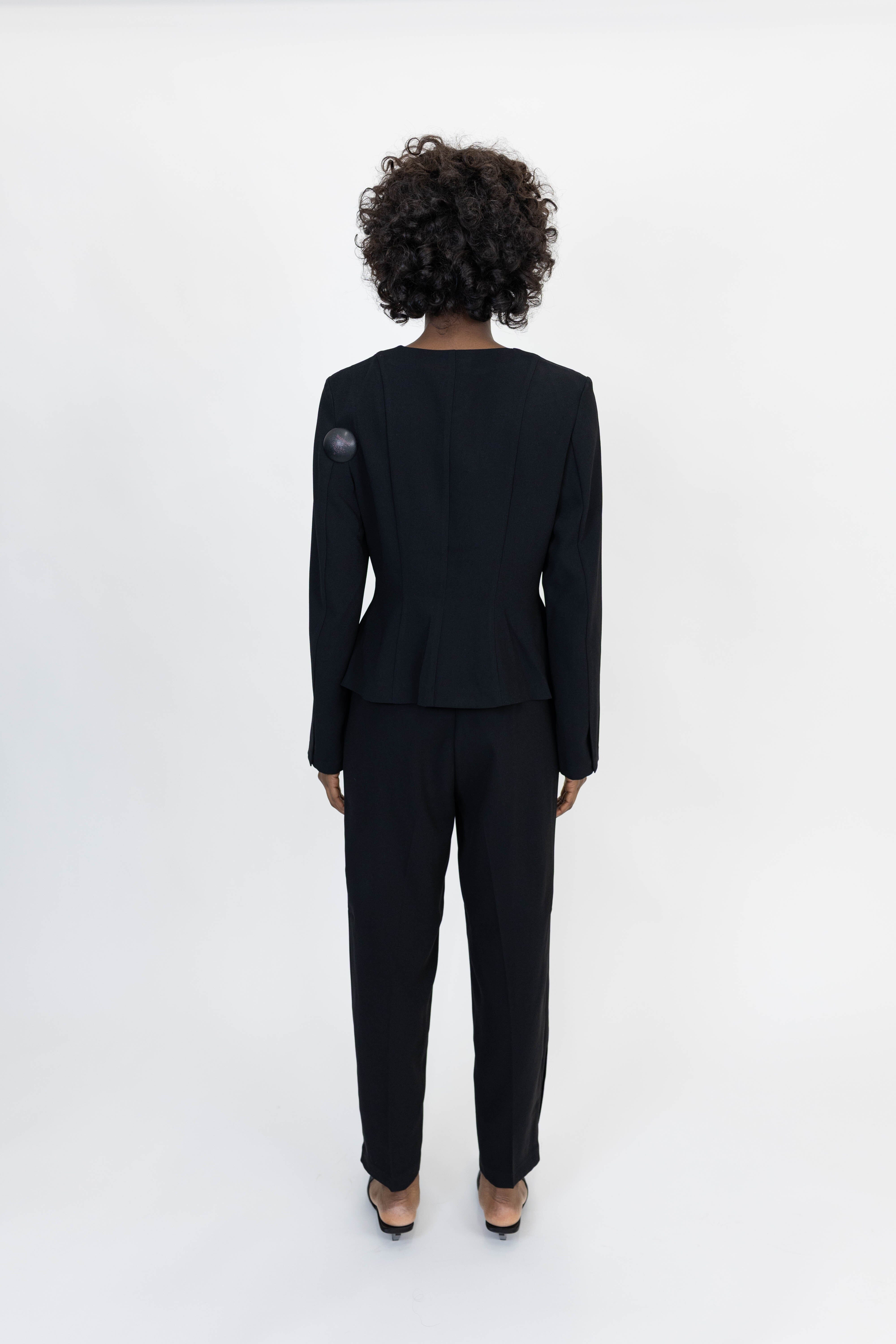 BERGIO TROUSERS IN BLACK PANTS STYLEIN 