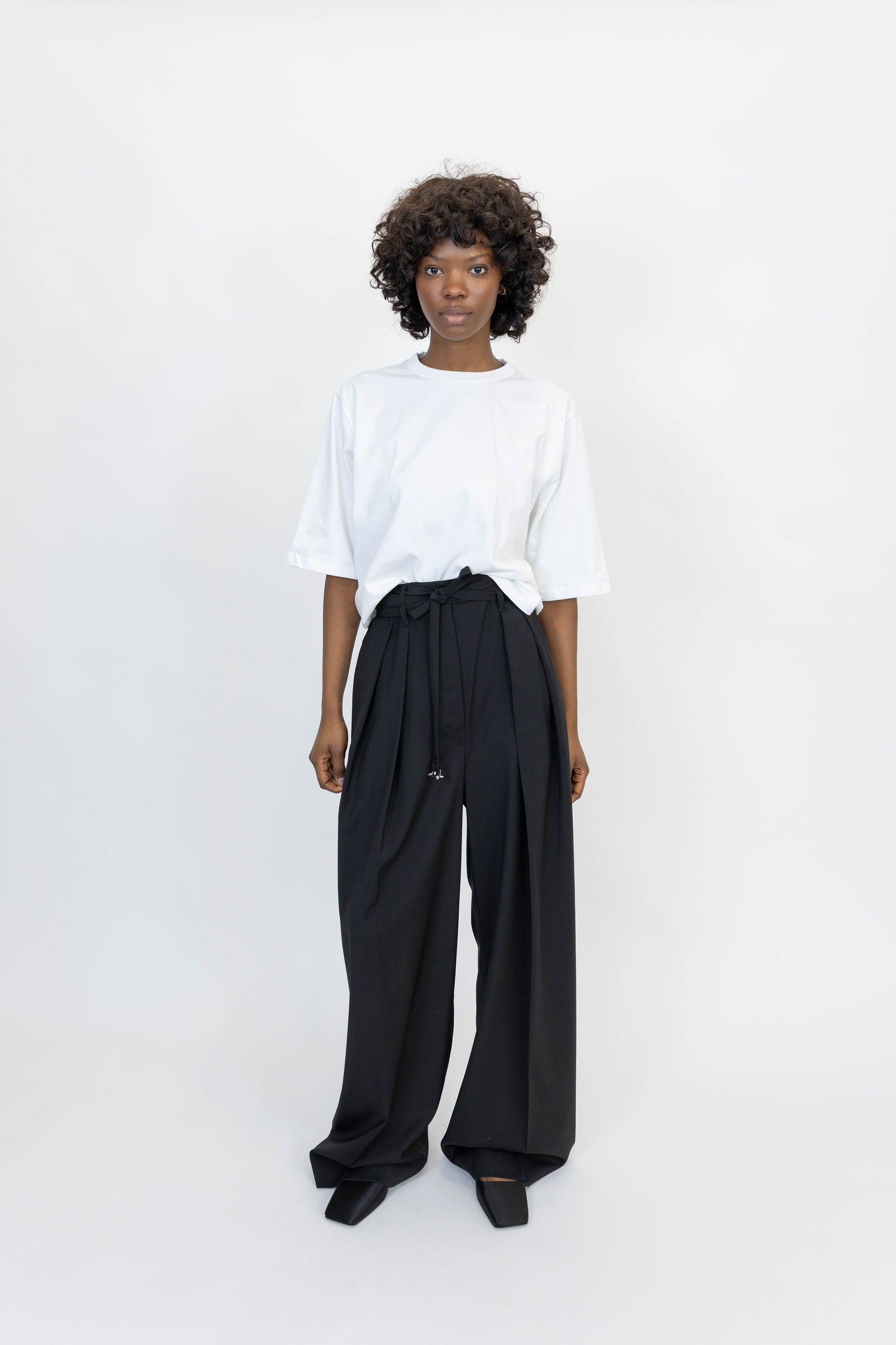 OVERSIZED COTTON T-SHIRT IN WHITE TEES ROHE 