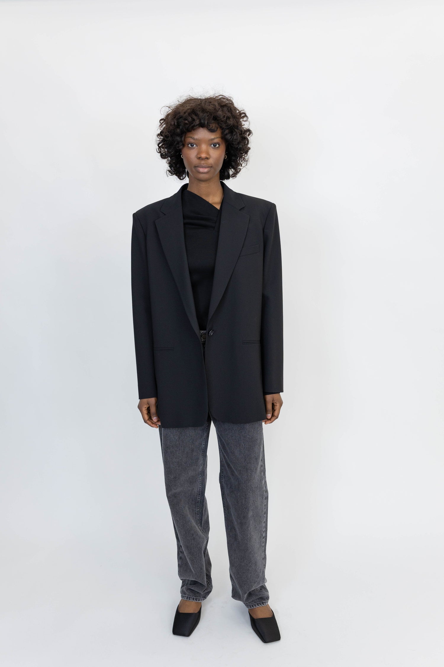 GUIA CLASSIC OVERSIZED BLAZER BLAZER THE ANDAMANE 