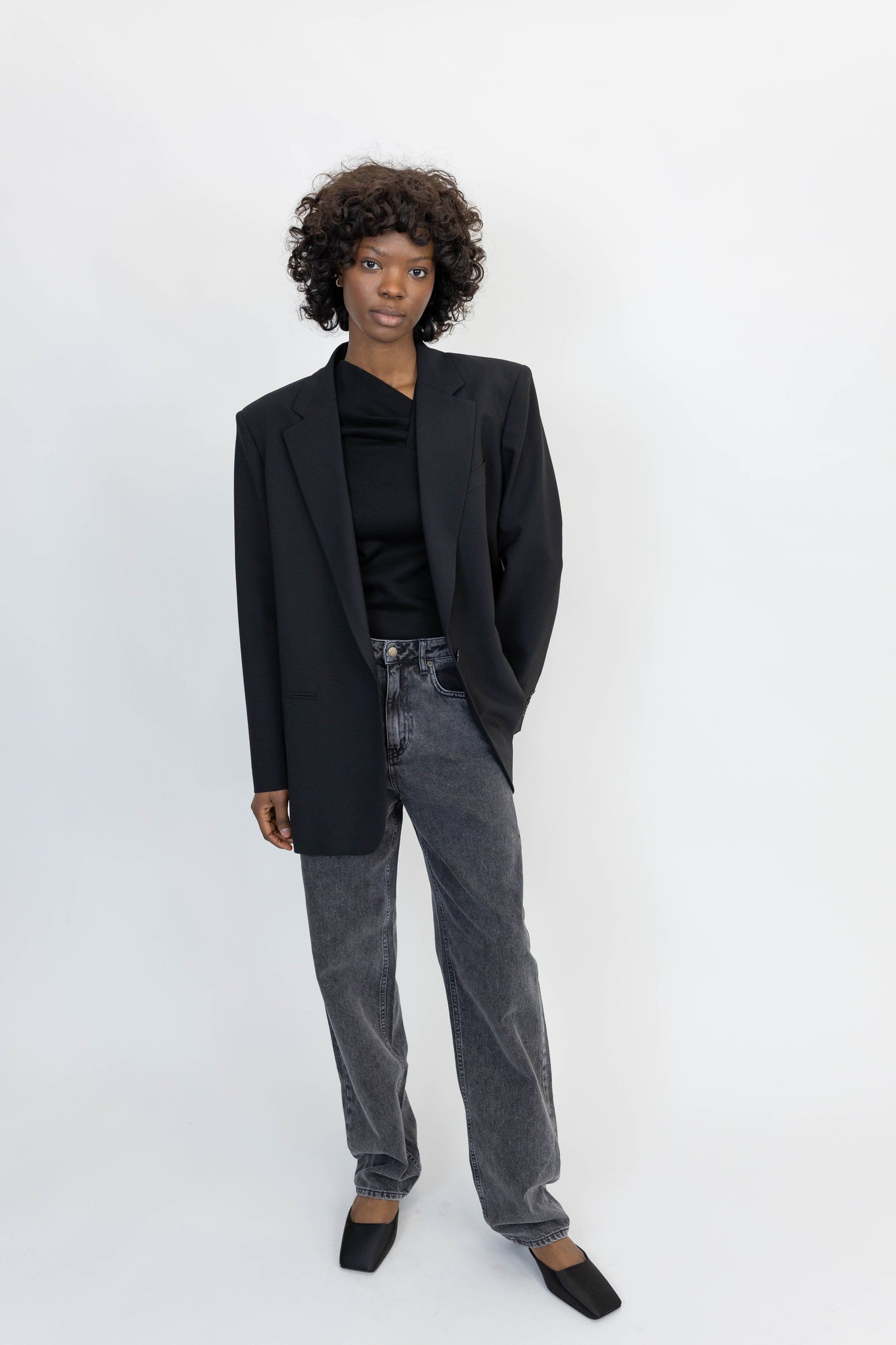 GUIA CLASSIC OVERSIZED BLAZER BLAZER THE ANDAMANE 