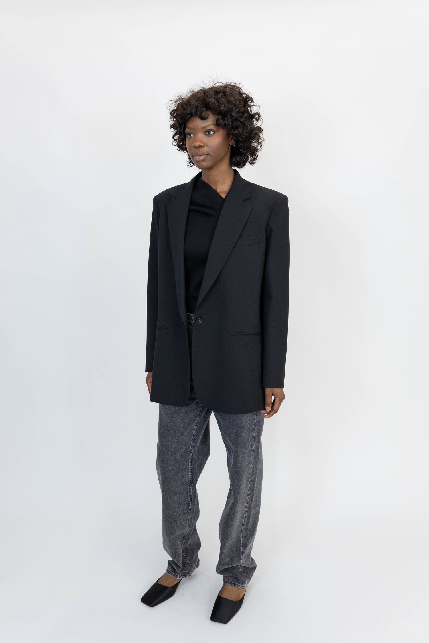 GUIA CLASSIC OVERSIZED BLAZER BLAZER THE ANDAMANE 