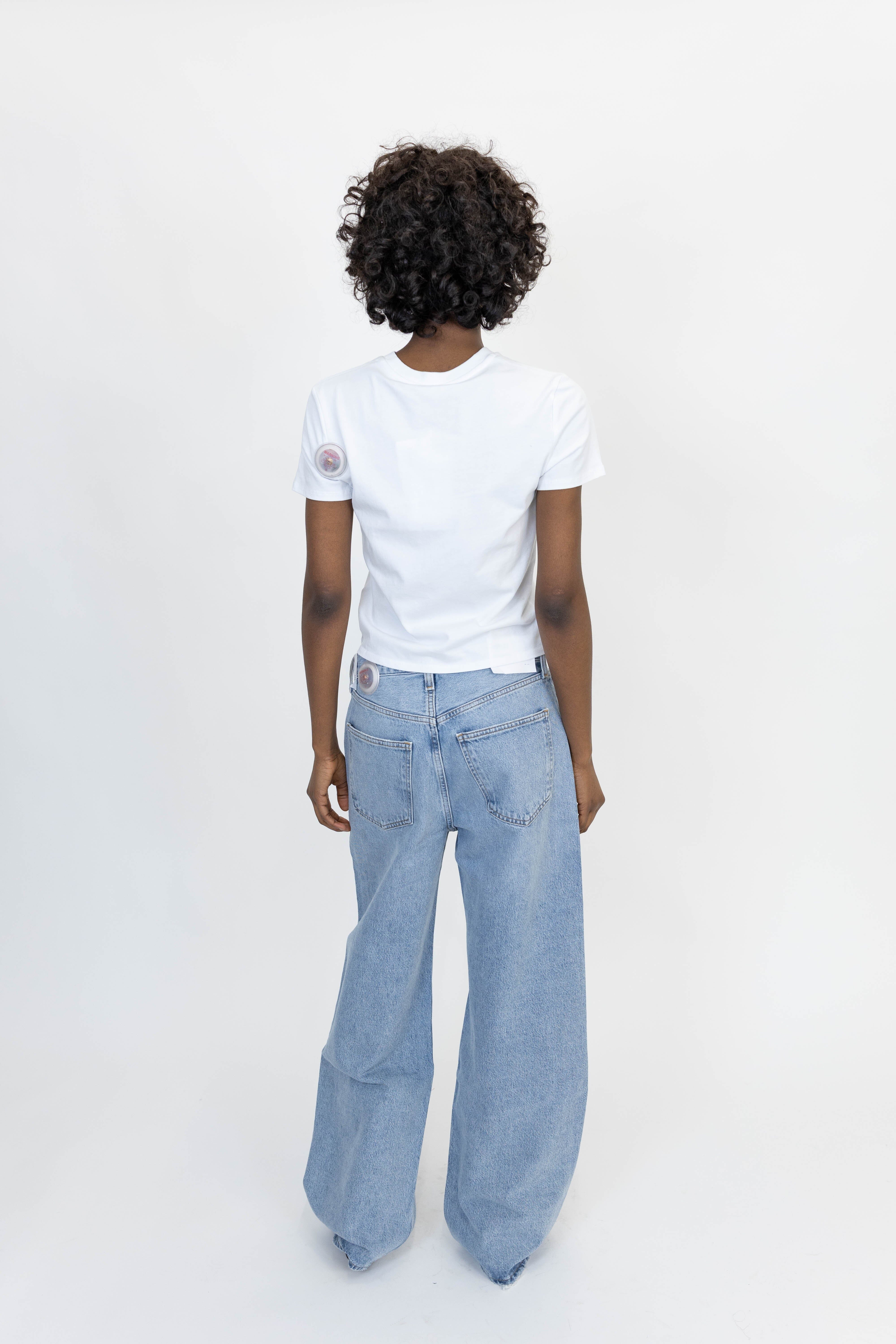 VERA T-SHIRT IN WHITE T-SHIRT WON HUNDRED 
