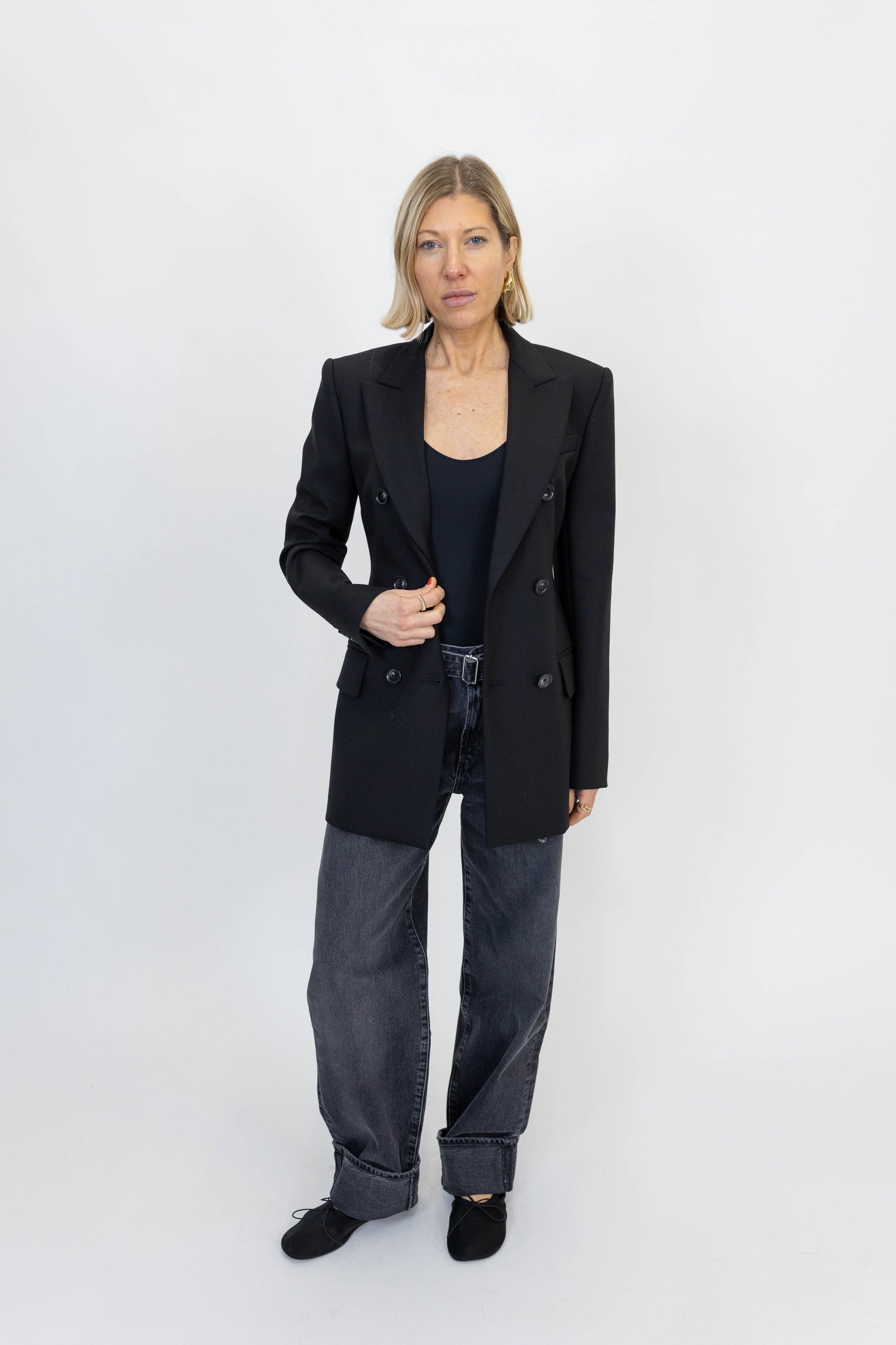 GELLY BLAZER IN BLACK MAXMARA 