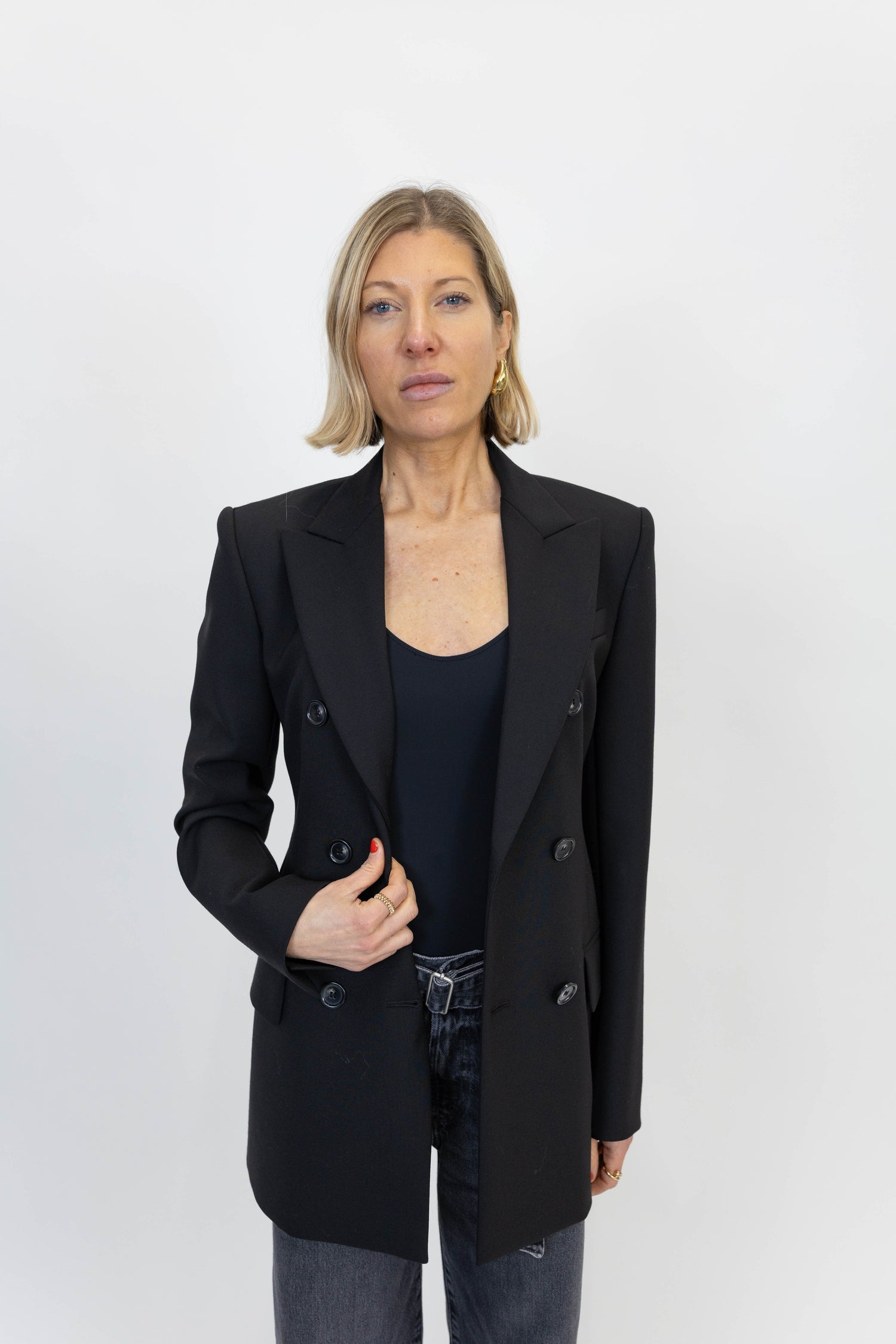 GELLY BLAZER IN BLACK MAXMARA 