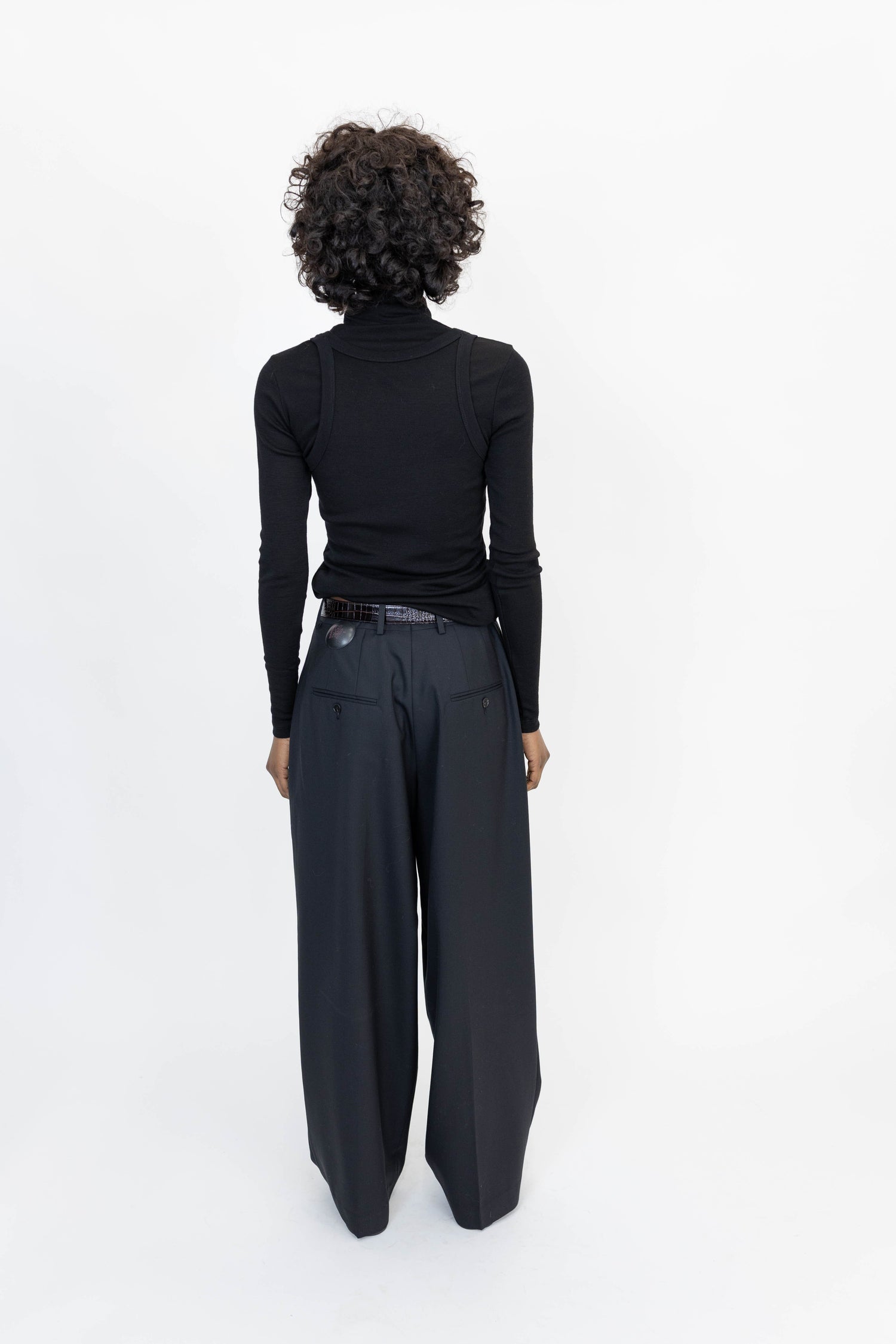 TINI PANT IN BLACK PANTS ONE&OTHER 