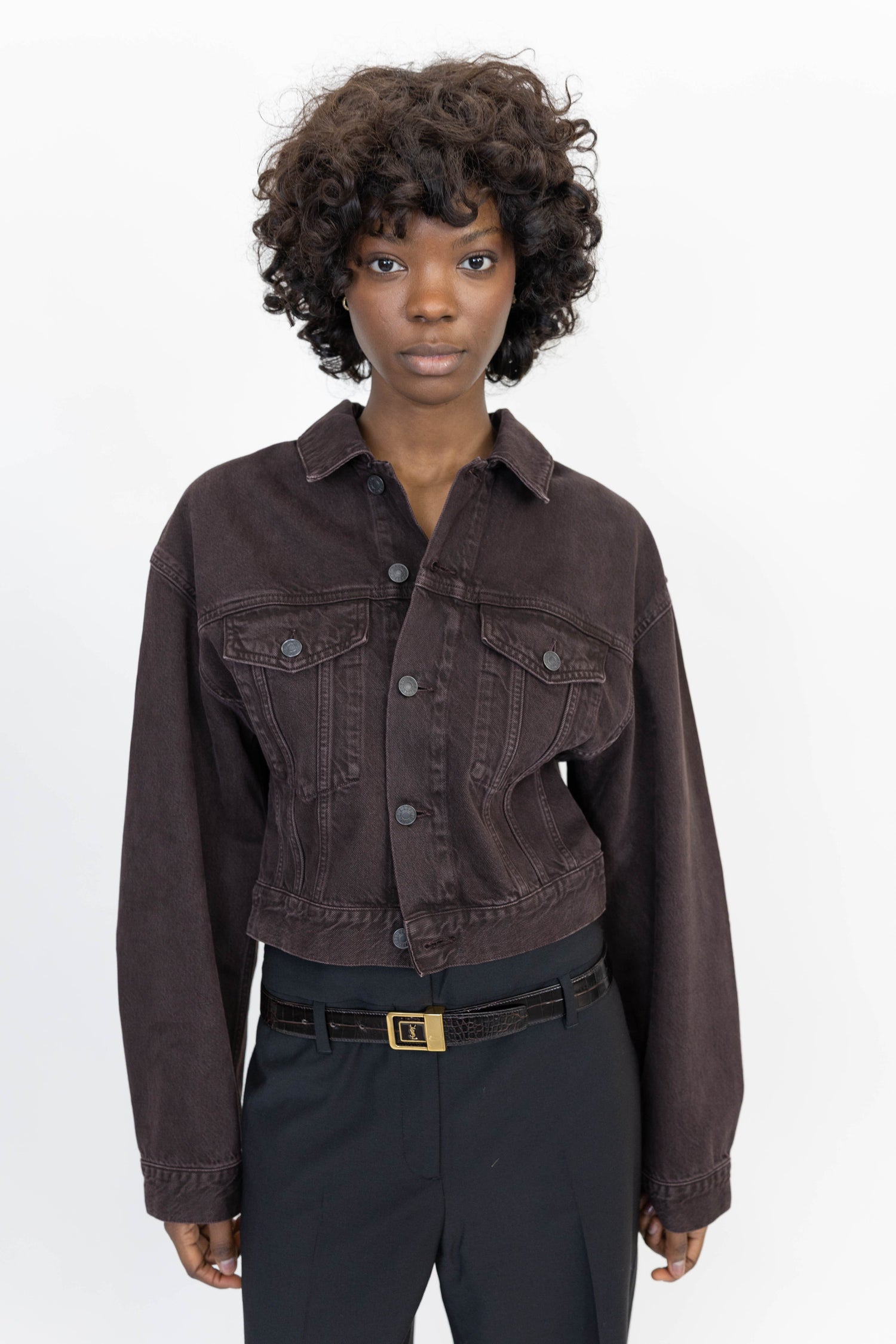 RADLEY JACKET IN SLOE BERRY JACKET AGOLDE 