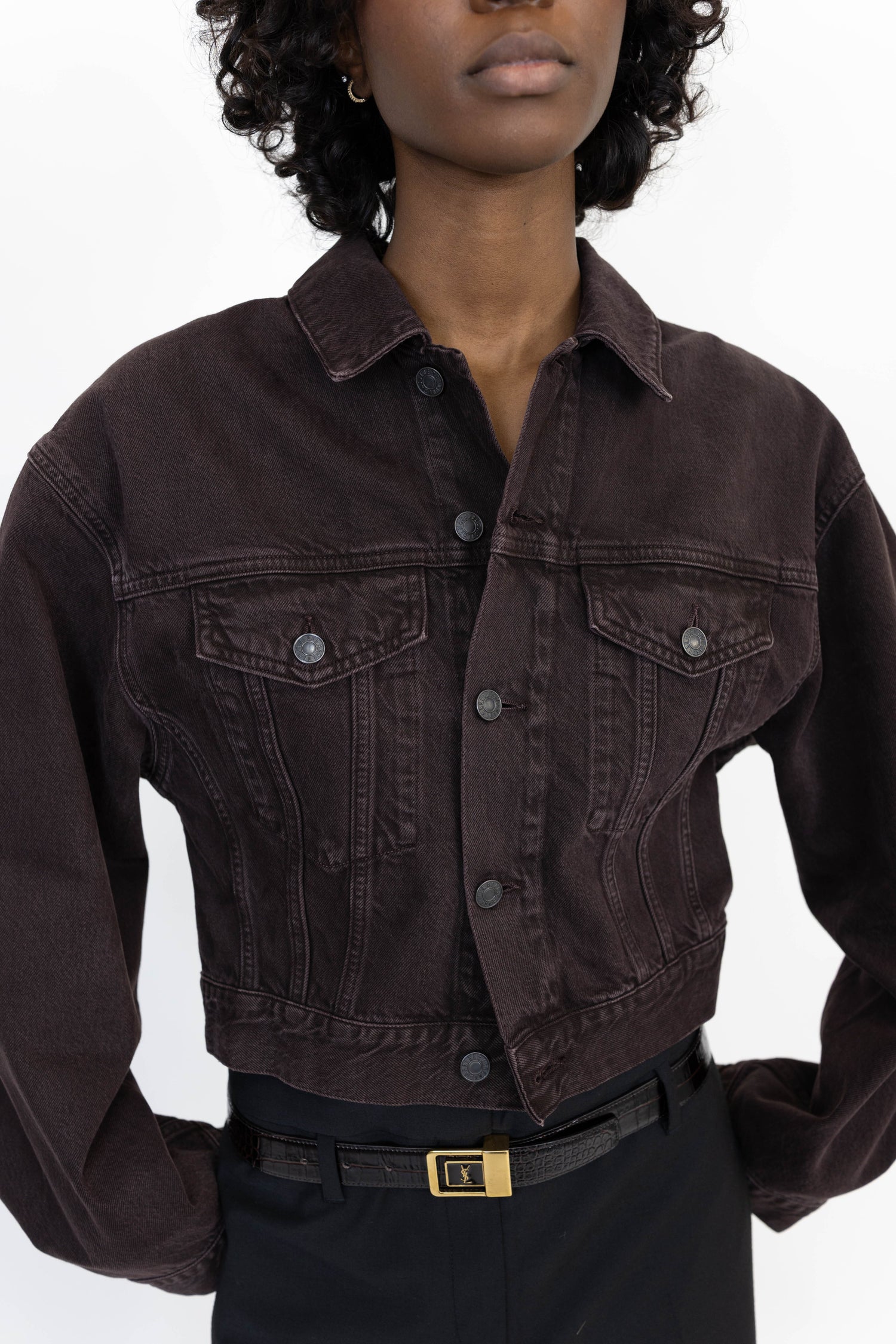 RADLEY JACKET IN SLOE BERRY JACKET AGOLDE 