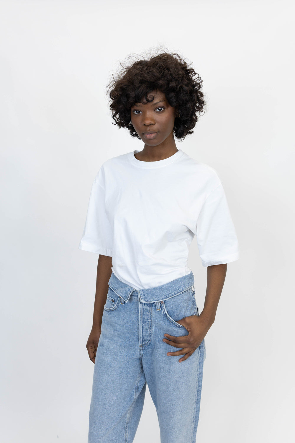 SHARI TEE T-SHIRT AGOLDE 