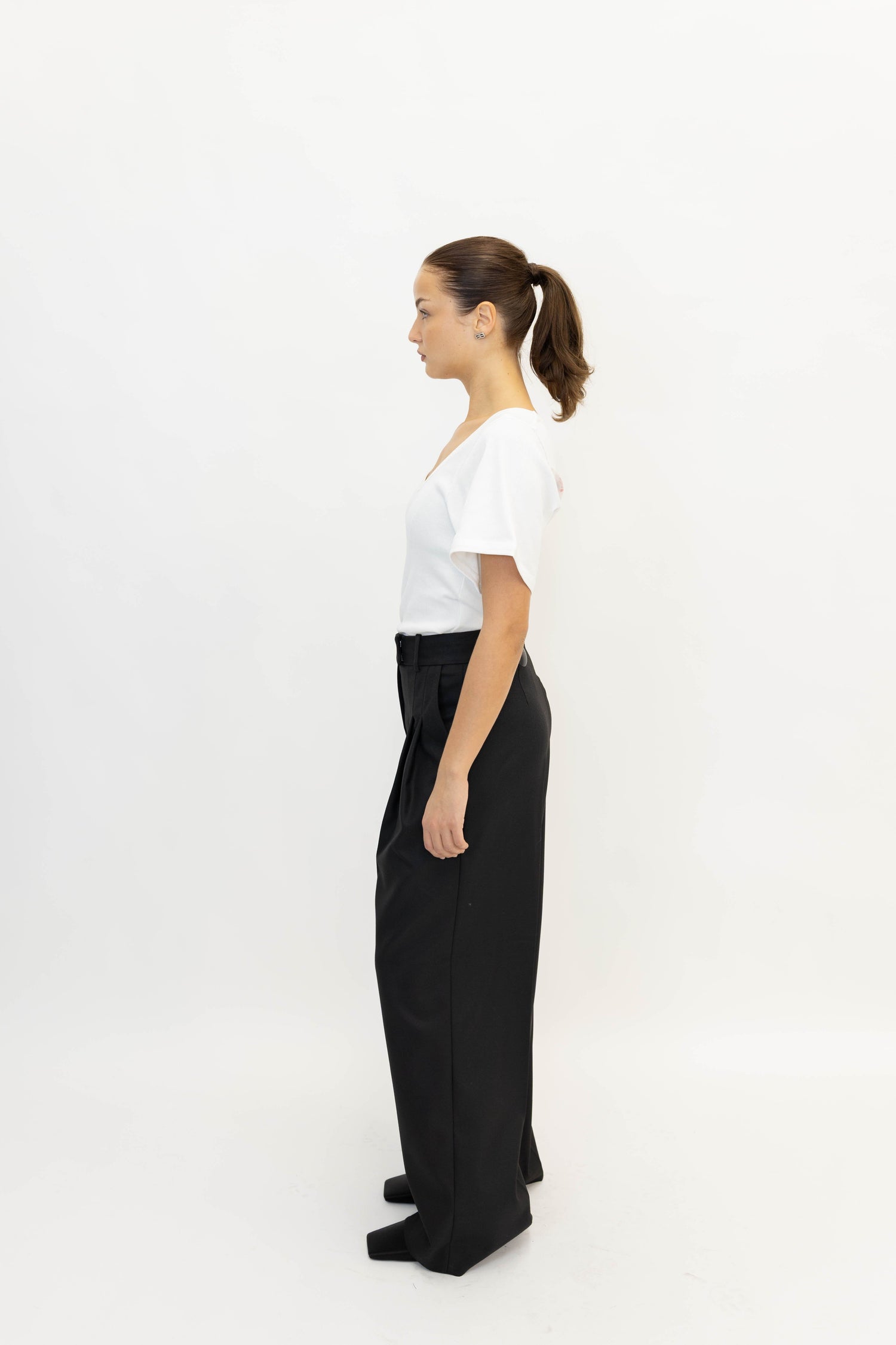 LUNAI T-SHIRT IN WHITE T-SHIRT BY MALENE BIRGER 