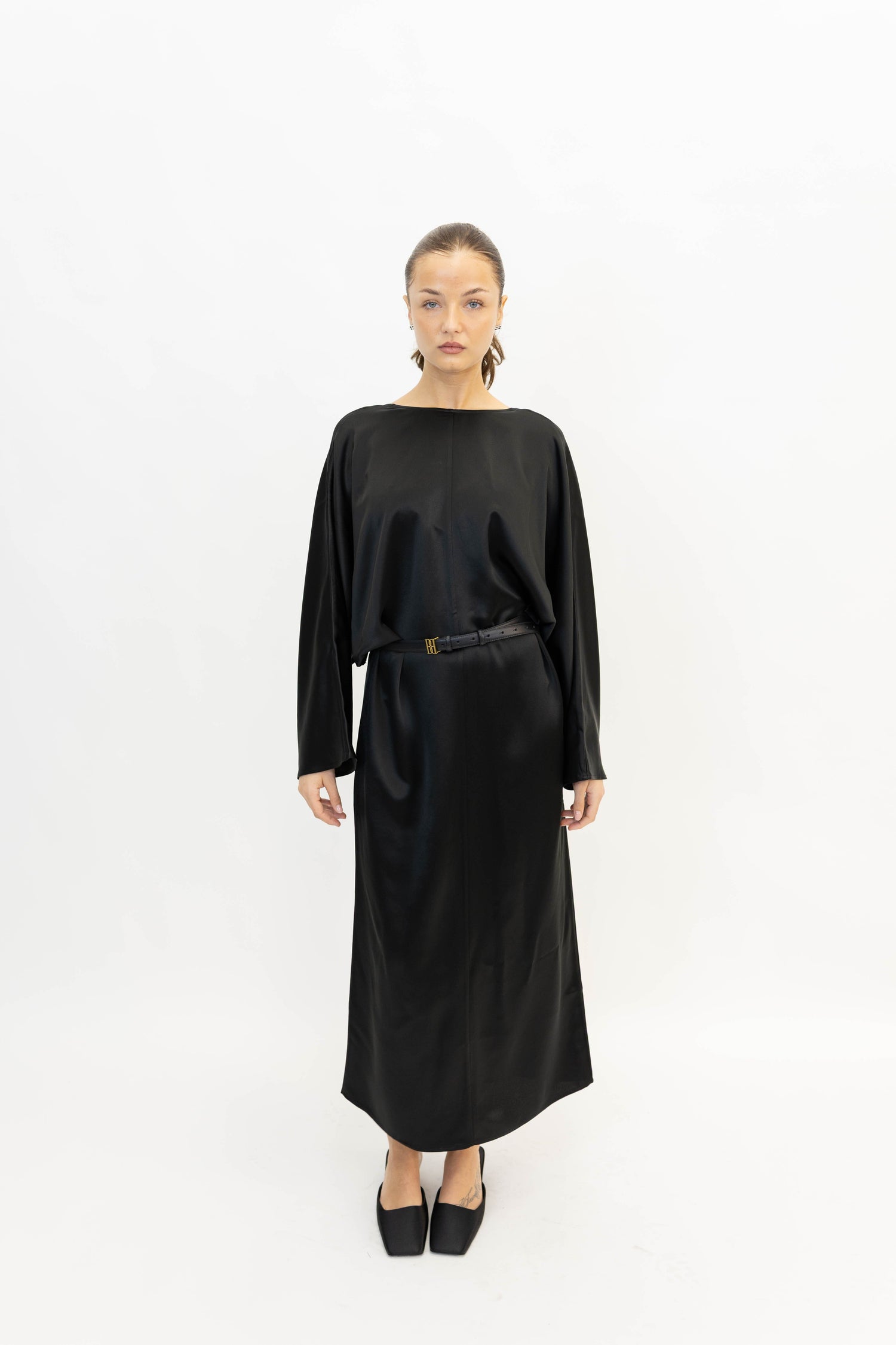 LUCINA DRESS IN BLACK DRESS BY MALENE BIRGER 