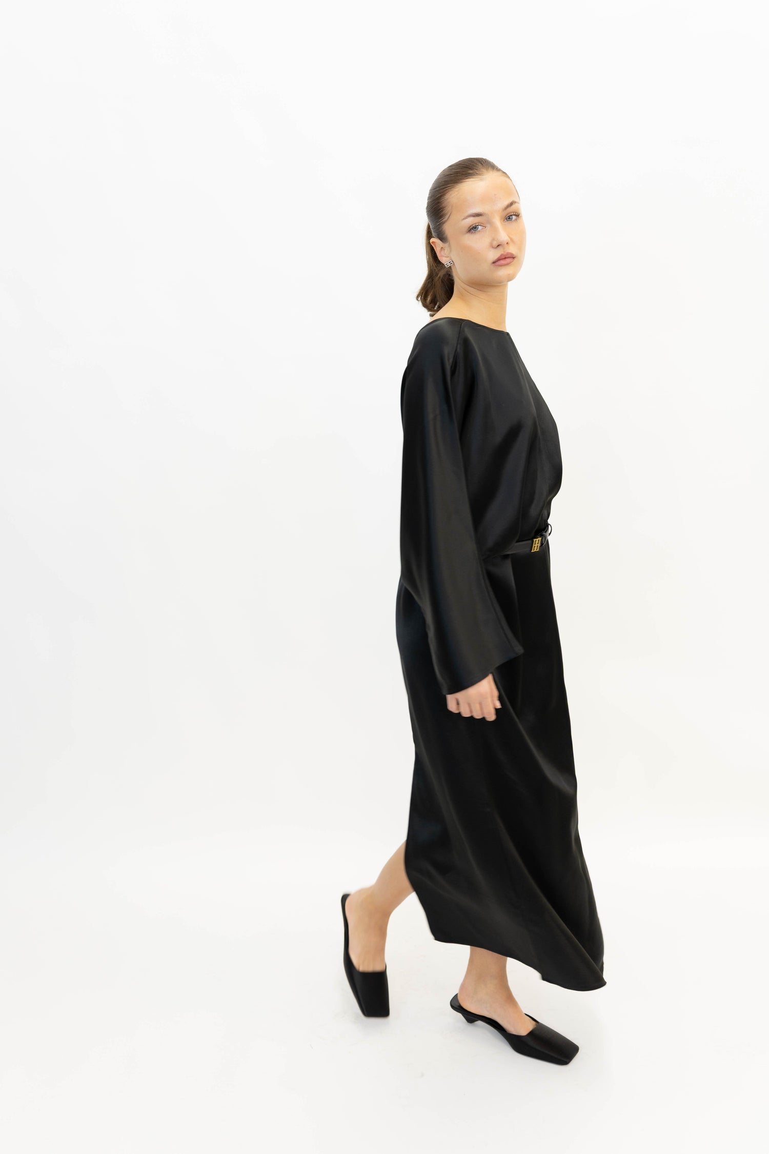 LUCINA DRESS IN BLACK DRESS BY MALENE BIRGER 