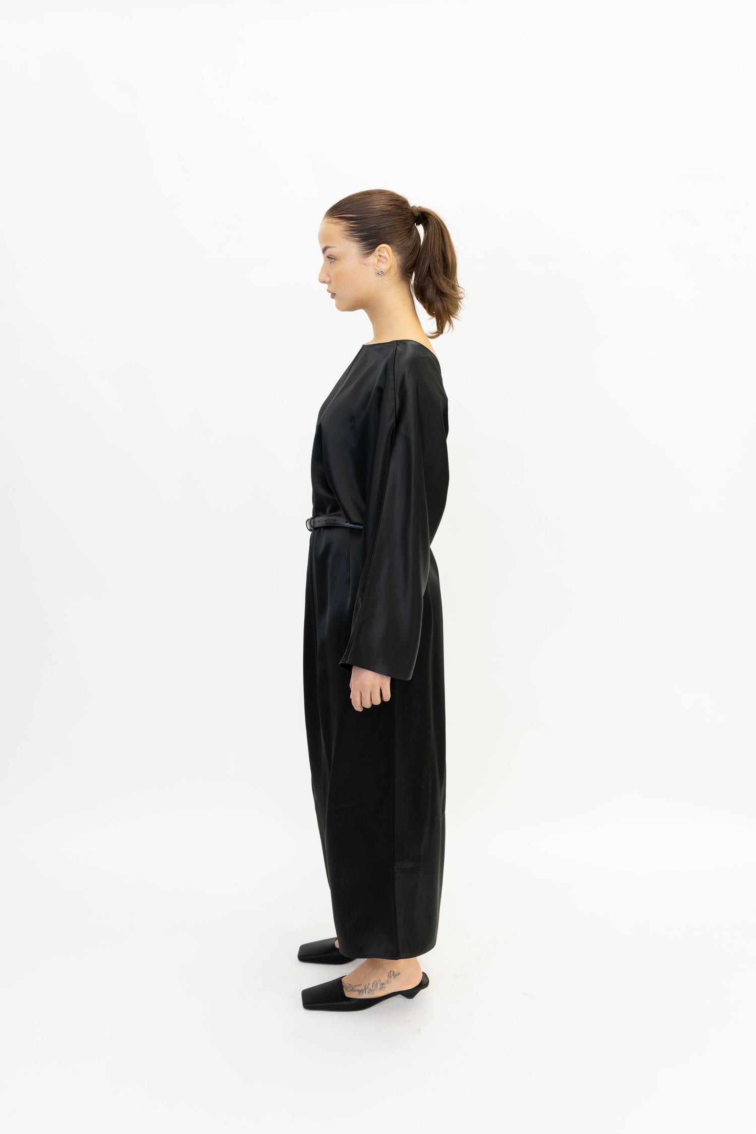 LUCINA DRESS IN BLACK DRESS BY MALENE BIRGER 