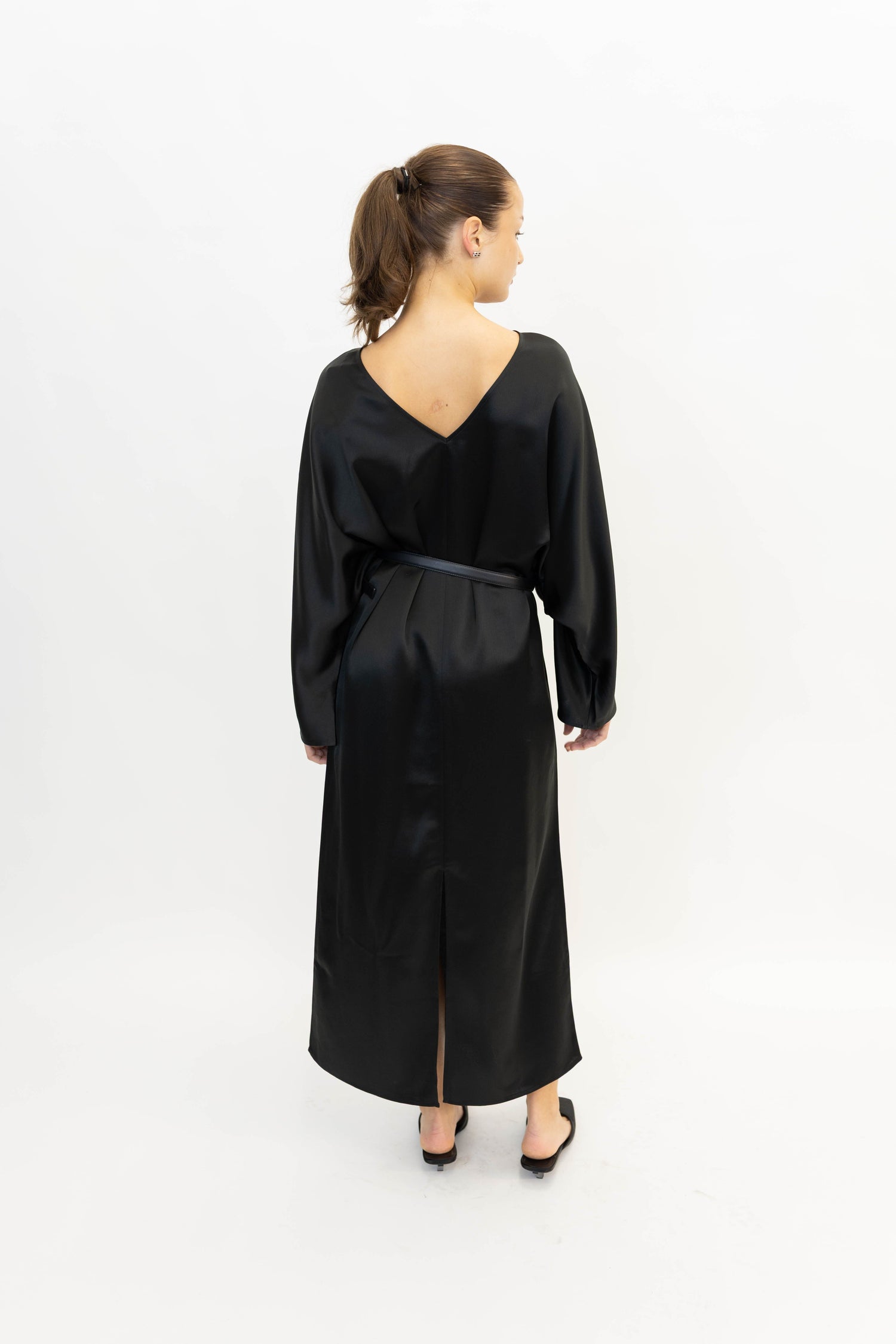 LUCINA DRESS IN BLACK DRESS BY MALENE BIRGER 