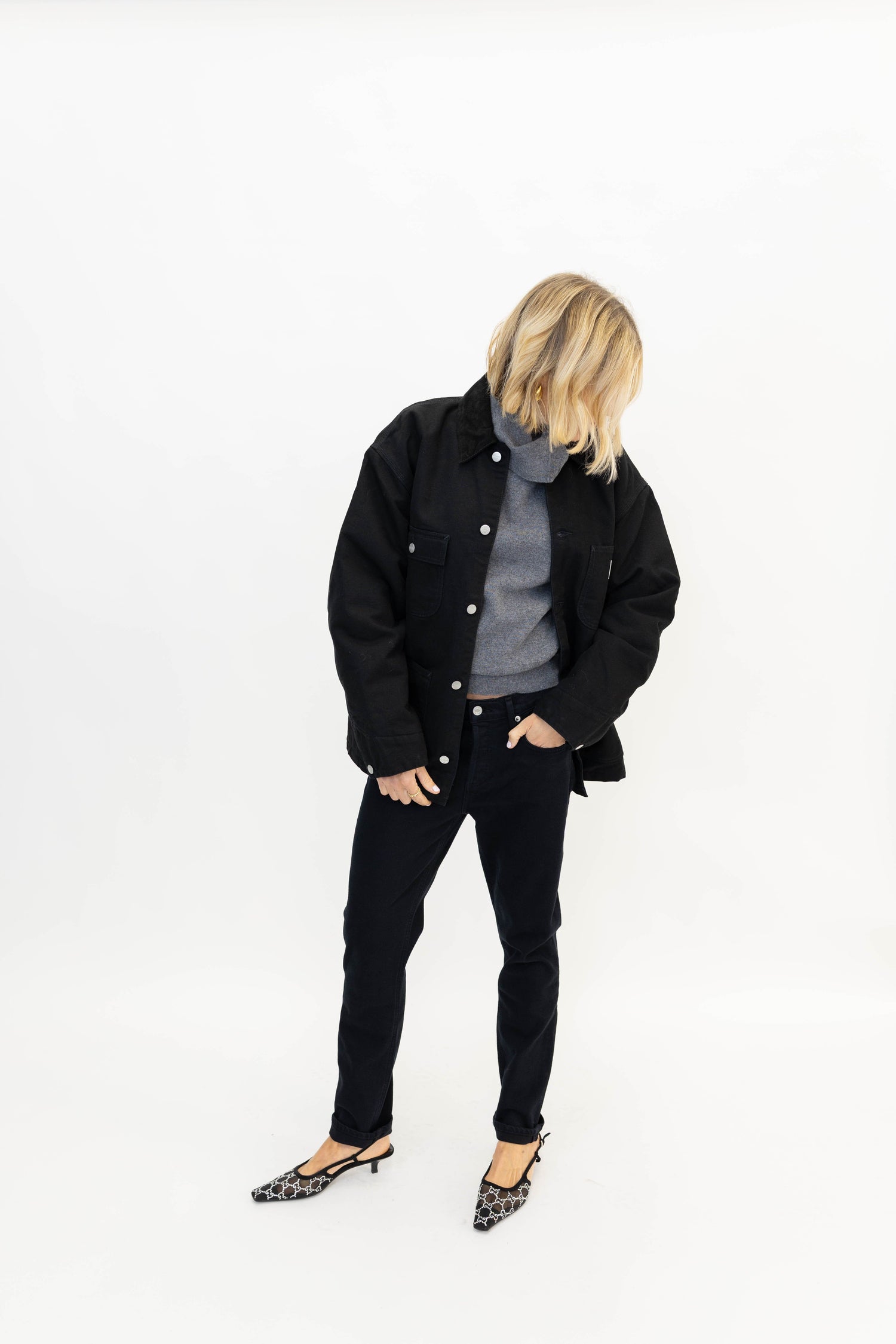 MICHIGAN COAT IN BLACK JACKET CARHARTT 