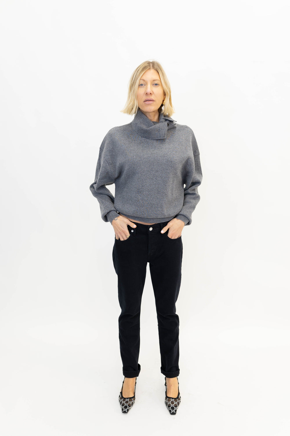 COCKTAIL ANKLE JEAN (STRETCH) IN IMMERSION JEANS AGOLDE 