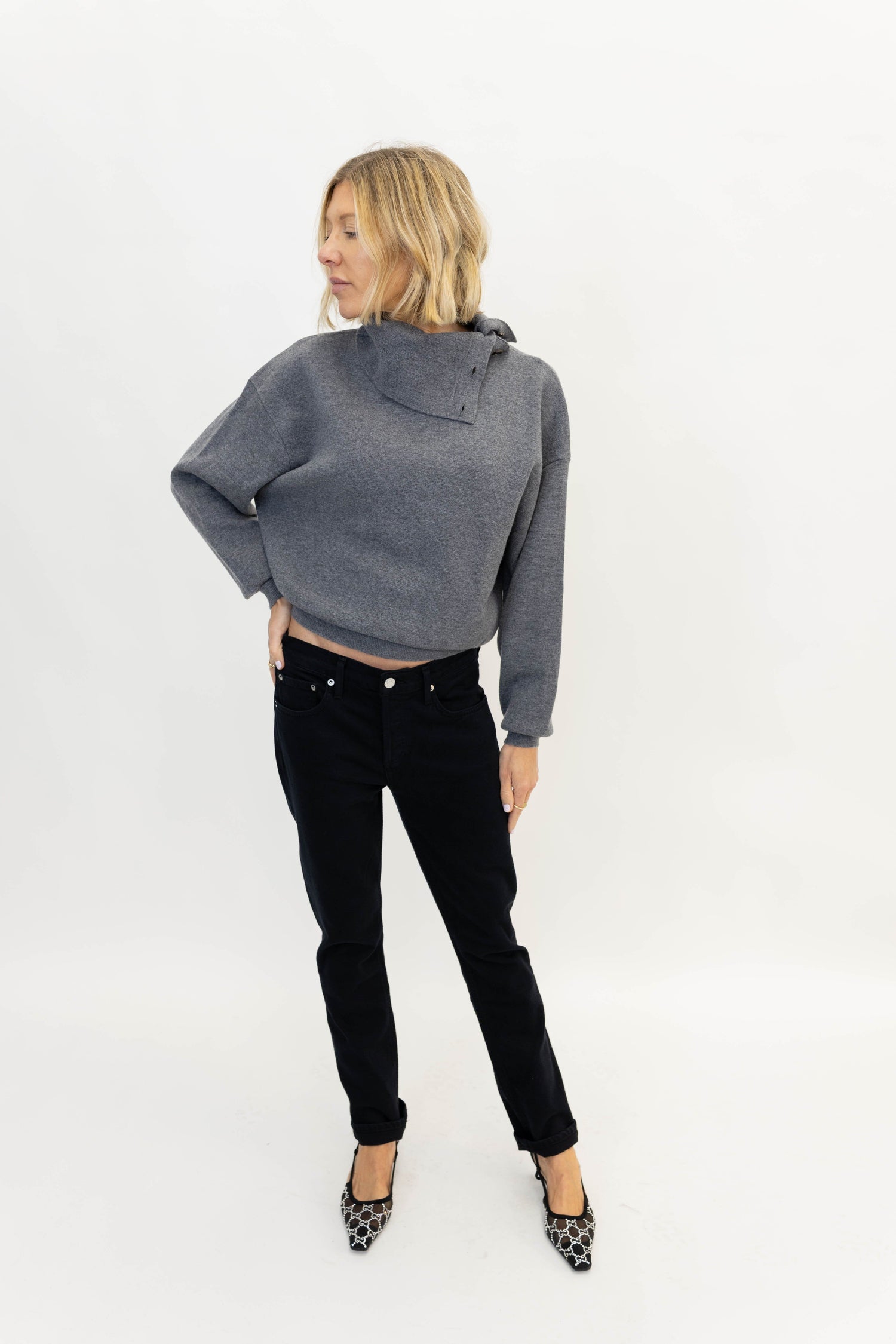 COCKTAIL ANKLE JEAN (STRETCH) IN IMMERSION JEANS AGOLDE 