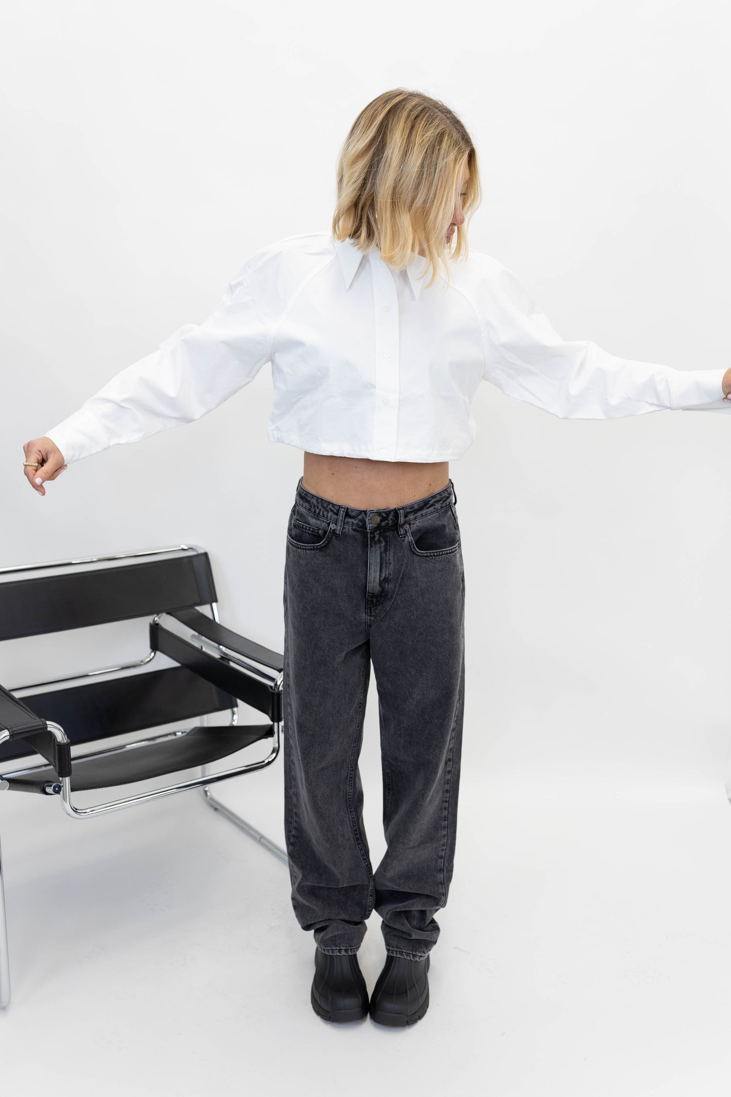 SOFIE ELASTIC SHIRT SHIRT KURE 