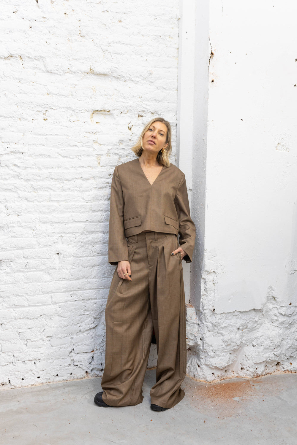 SCHANY MW PANTS IN ERMINE PANTS GESTUZ 