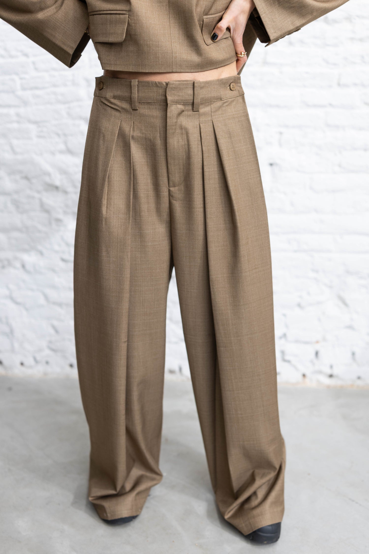 SCHANY MW PANTS IN ERMINE PANTS GESTUZ 