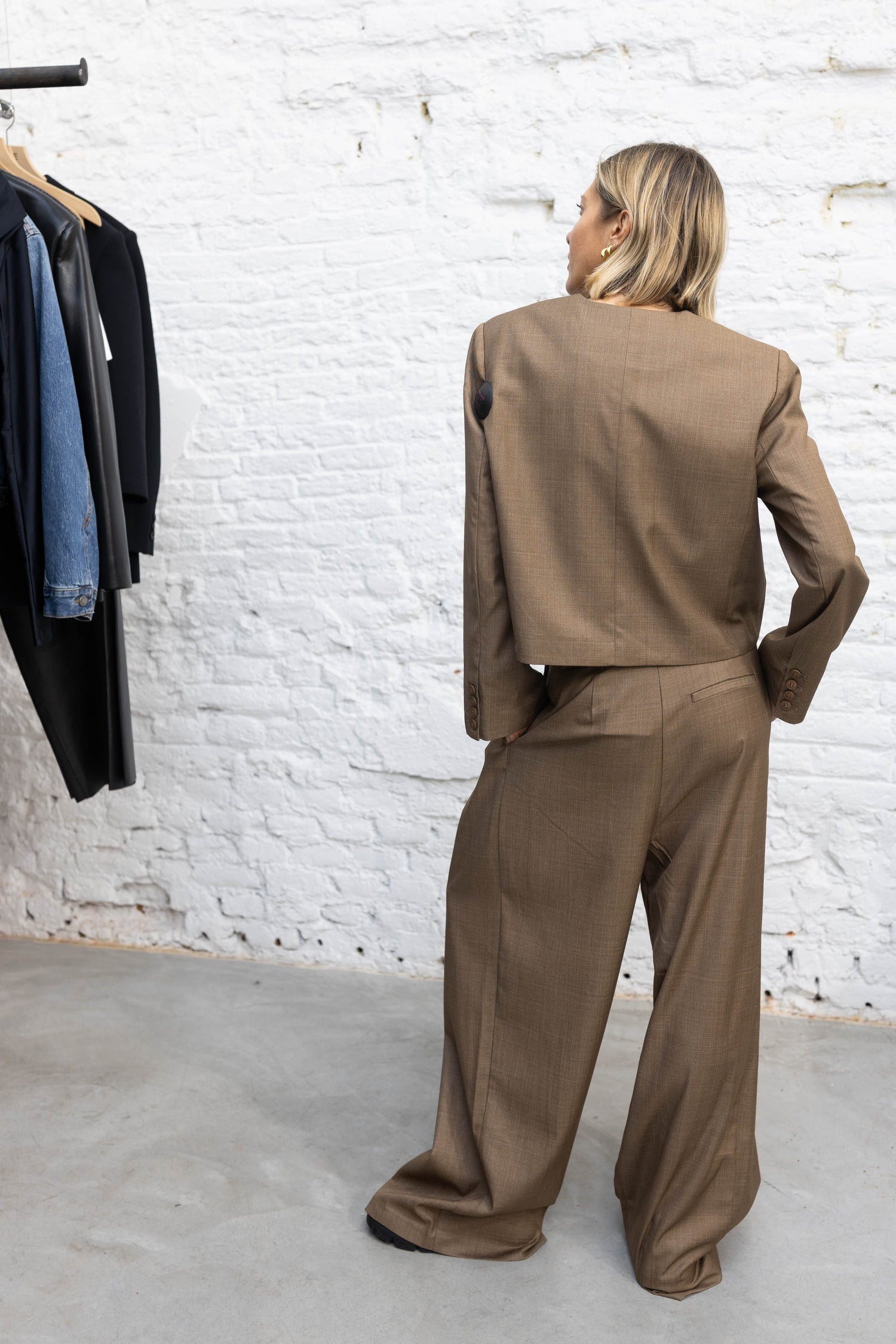 SCHANY MW PANTS IN ERMINE PANTS GESTUZ 