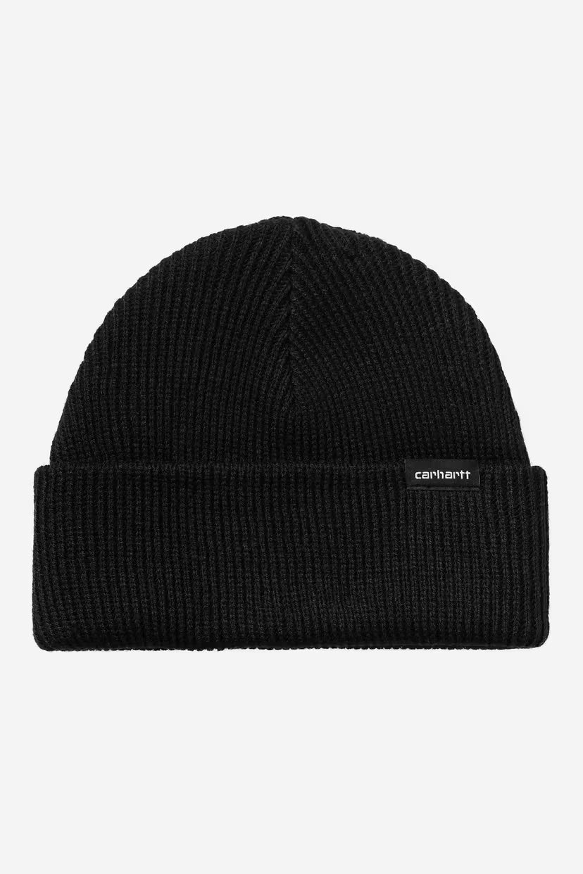 GORDAN BEANIE IN BLACK BEANIE CARHARTT 