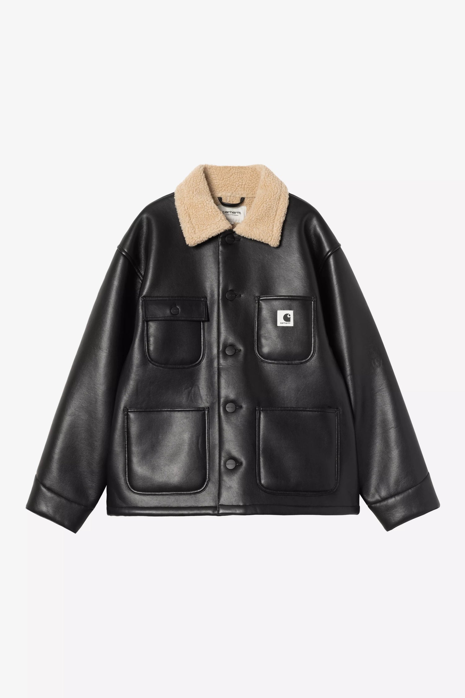 W’ SHEPTON JACKET IN BLACK JACKET CARHARTT 