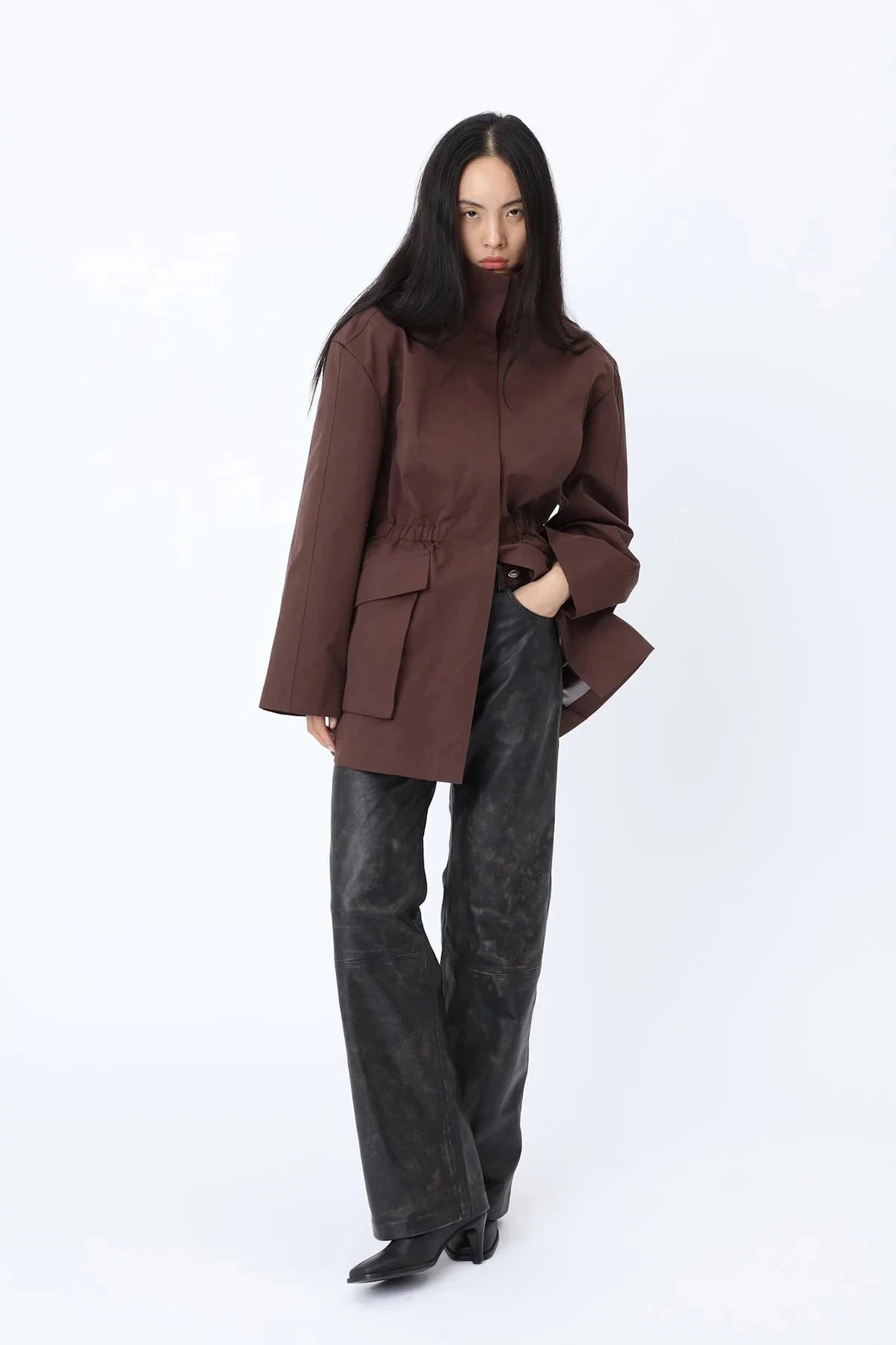 DORA JACKET JAVA IN BROWN JACKET WON HUNDRED 